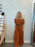 Load image into Gallery viewer, Laura pants Brown with White dots
