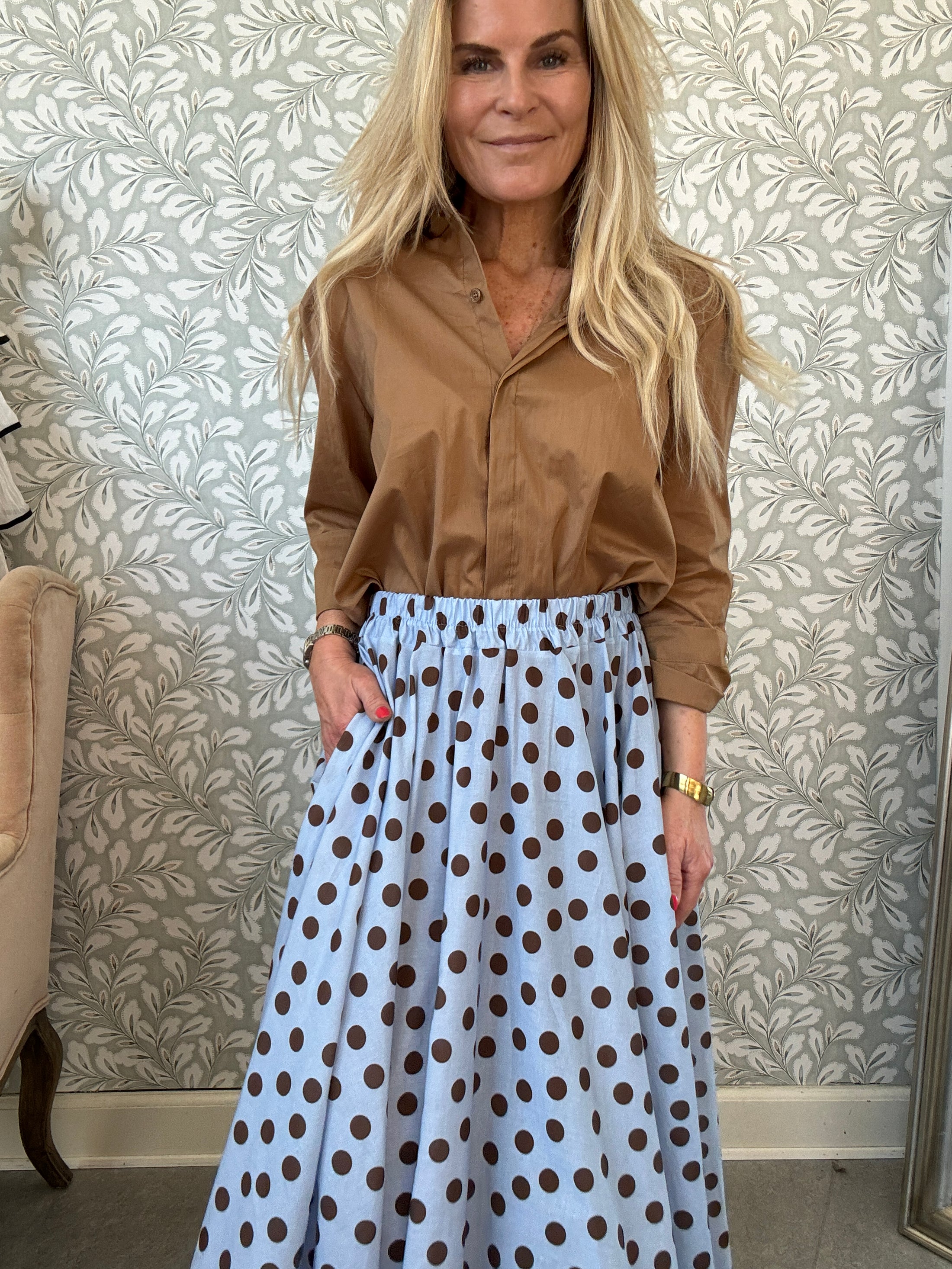 Trish Skirt Blue