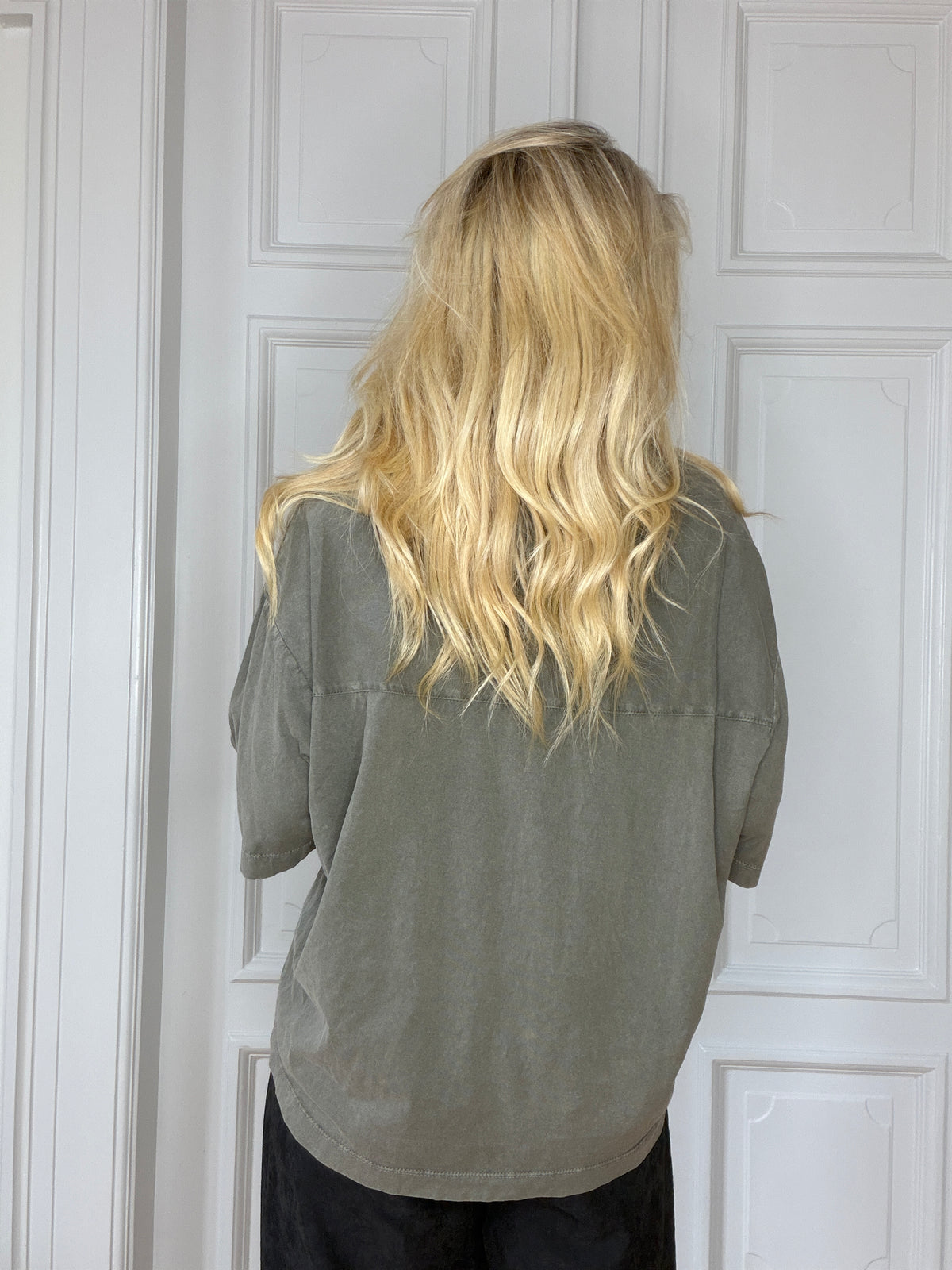 Paula t-shirt Dusty green