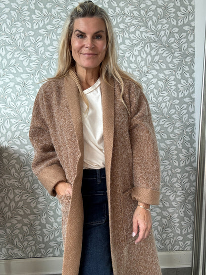 Lila Coat Camel
