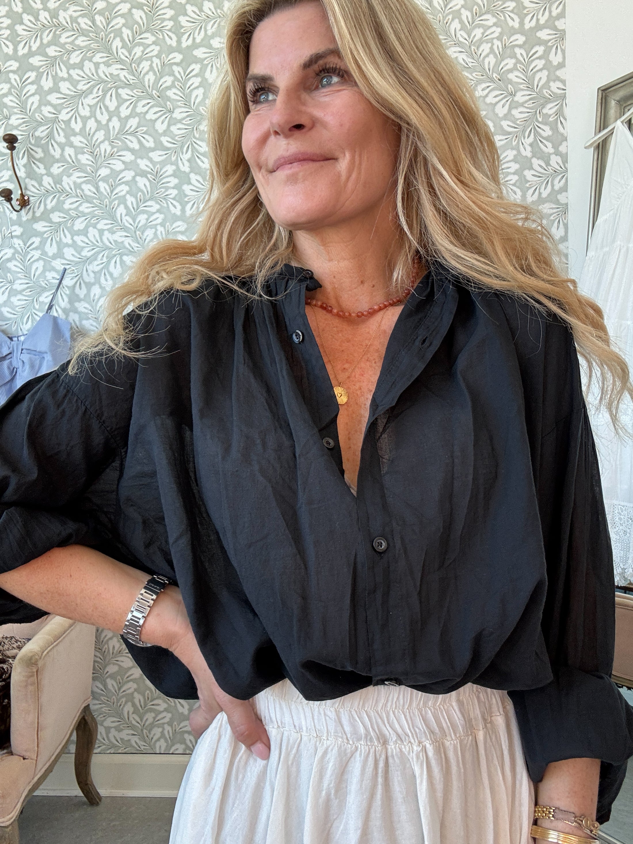 Boho Shirt Black