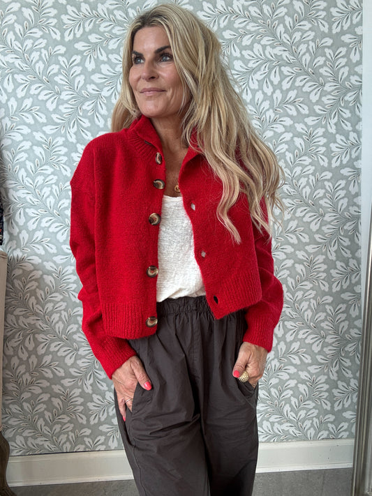 Lake Cardigan Red
