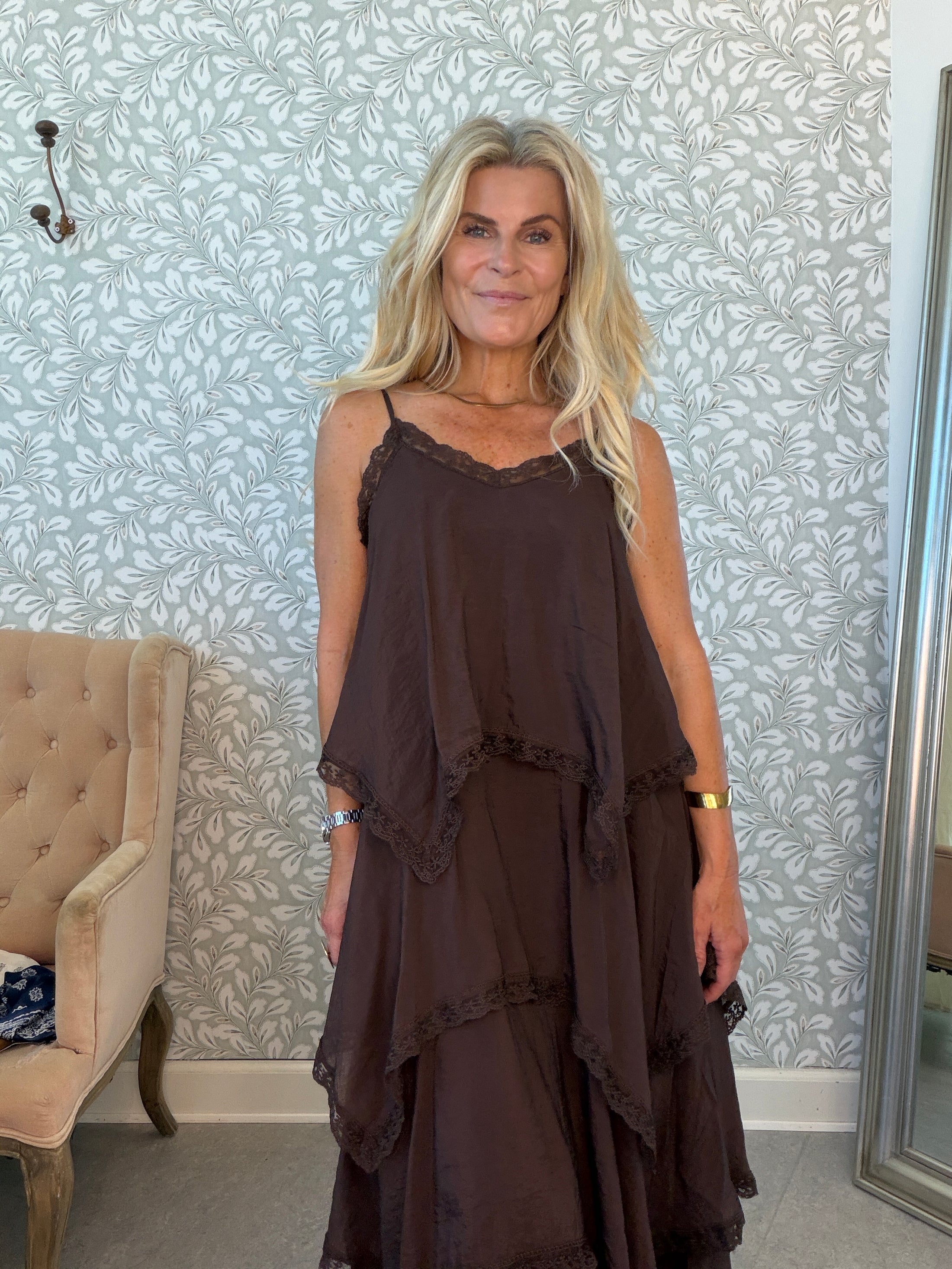 Riga dress Brown