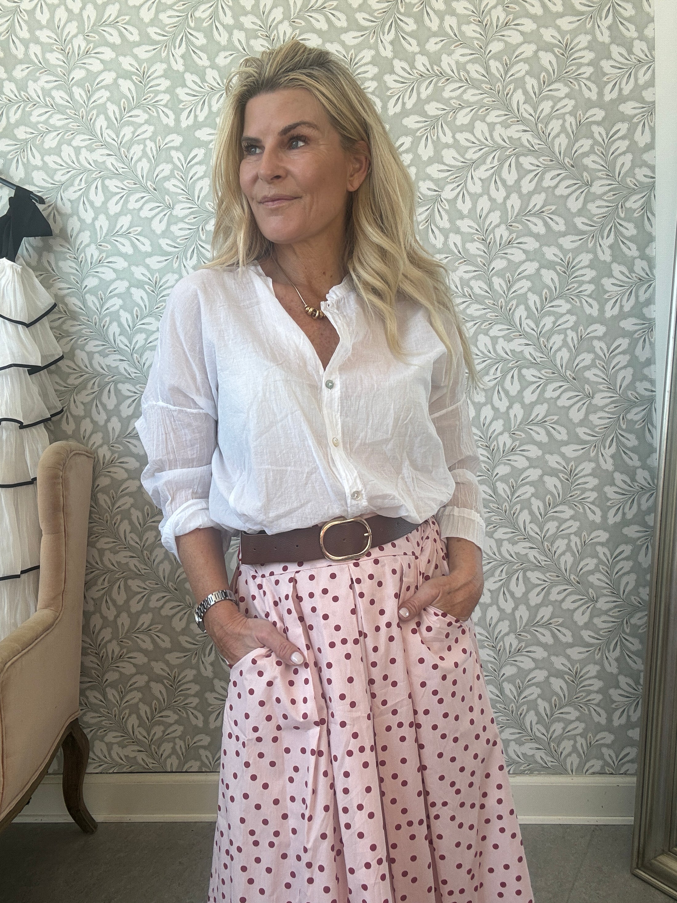 Lea shirt White