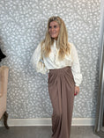 Load image into Gallery viewer, Tulip Skirt Latte
