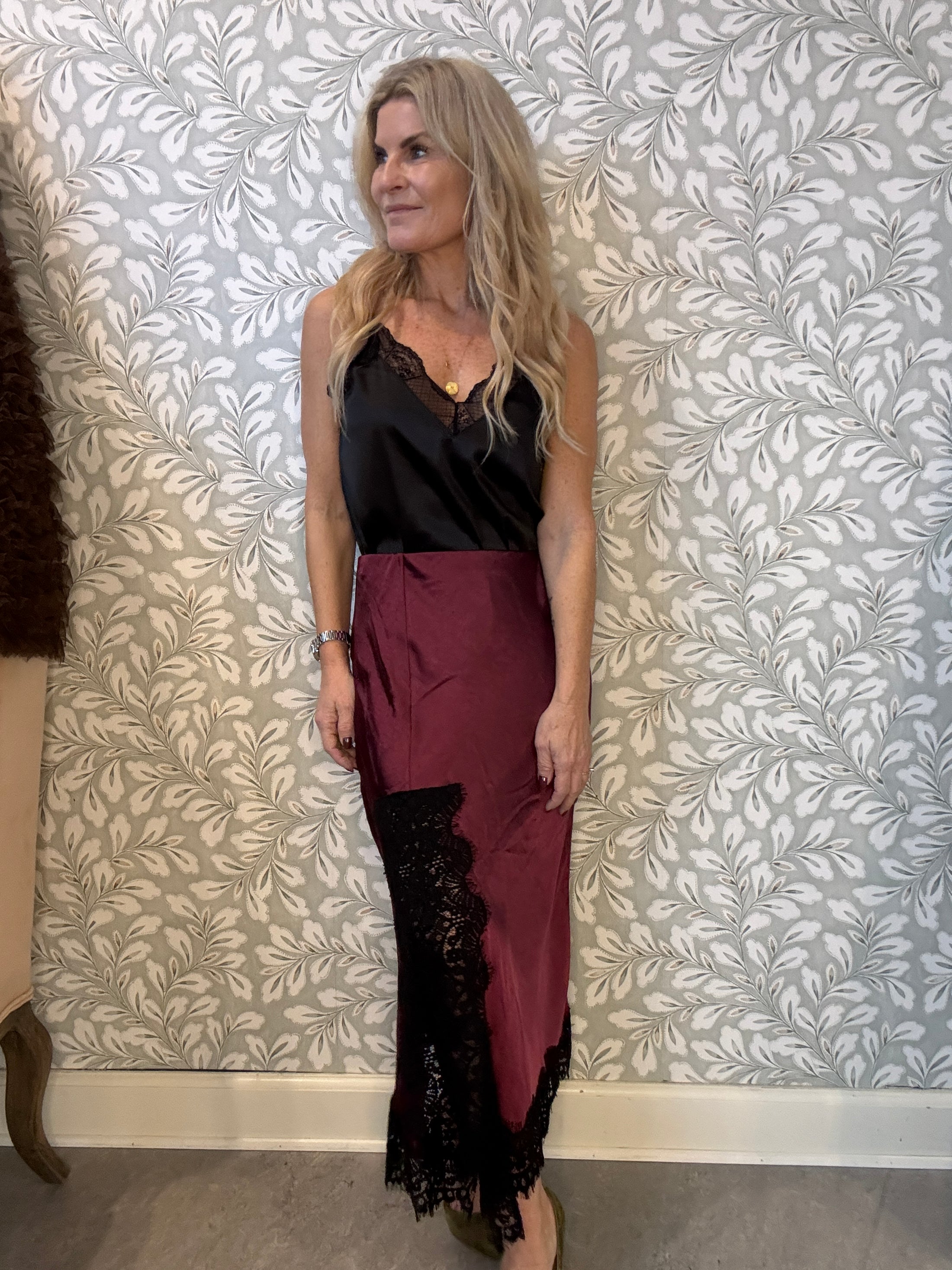 Moulin Skirt Bordeaux