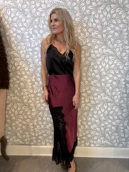 Moulin Skirt Bordeaux