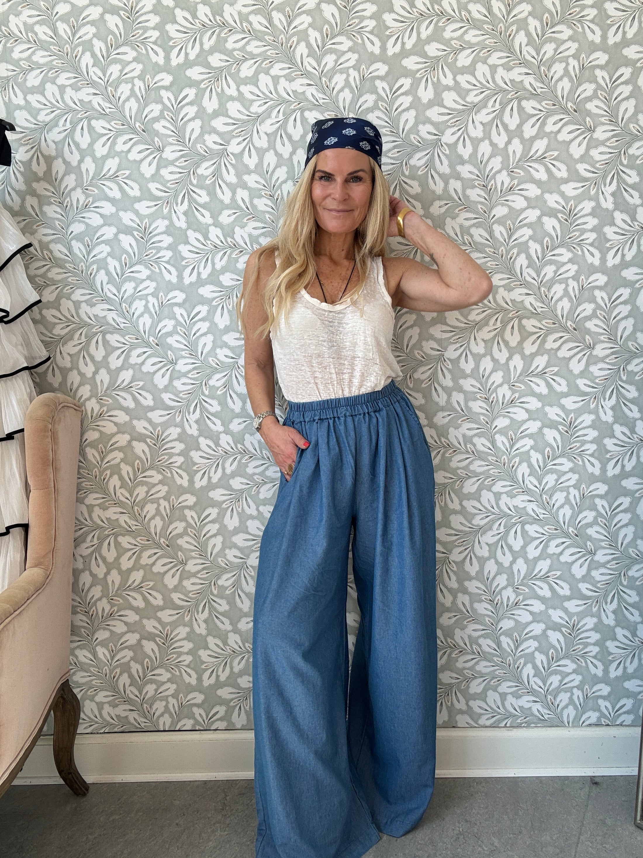 Soft pants Blue