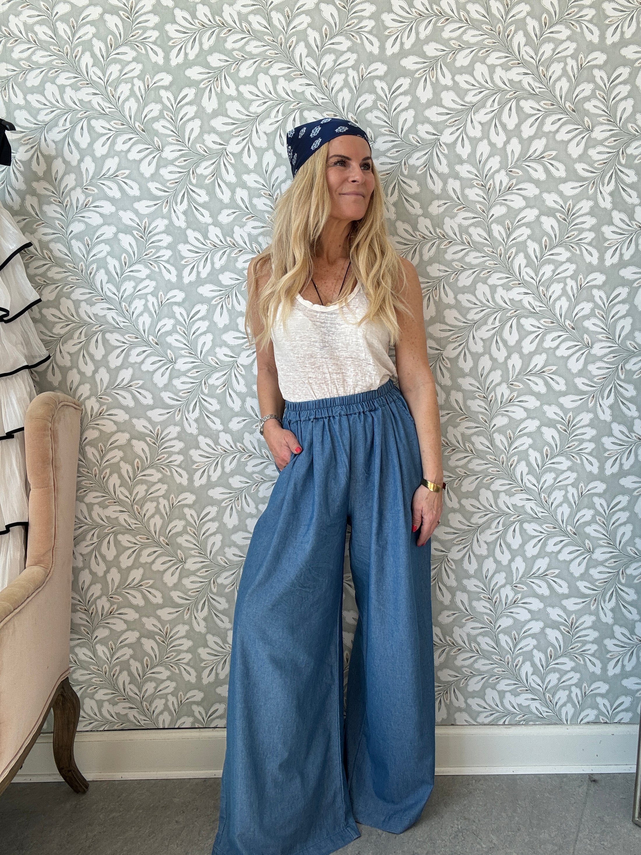 Soft pants Blue