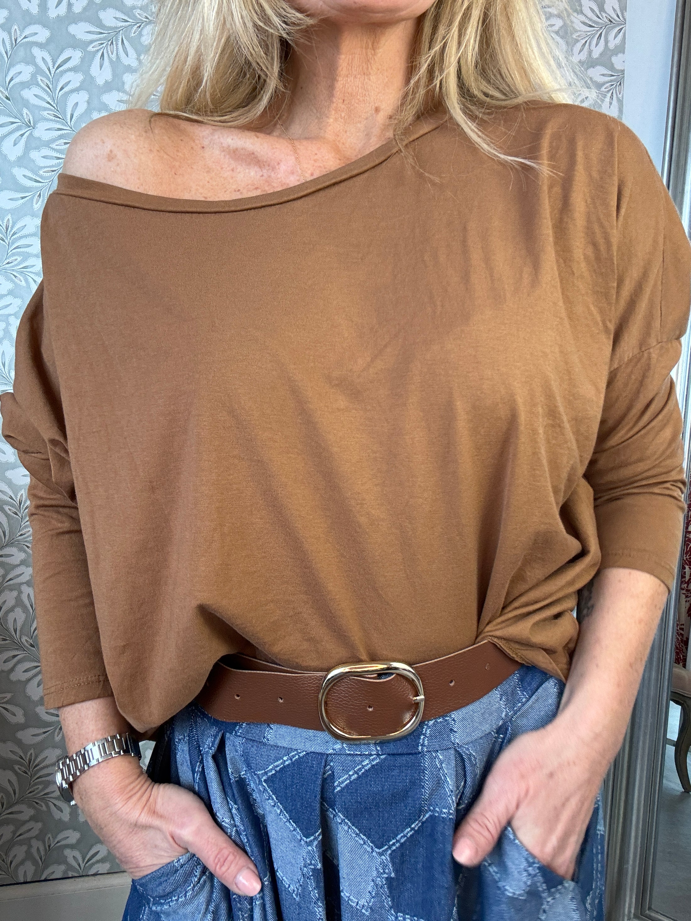 Basic tee Brown