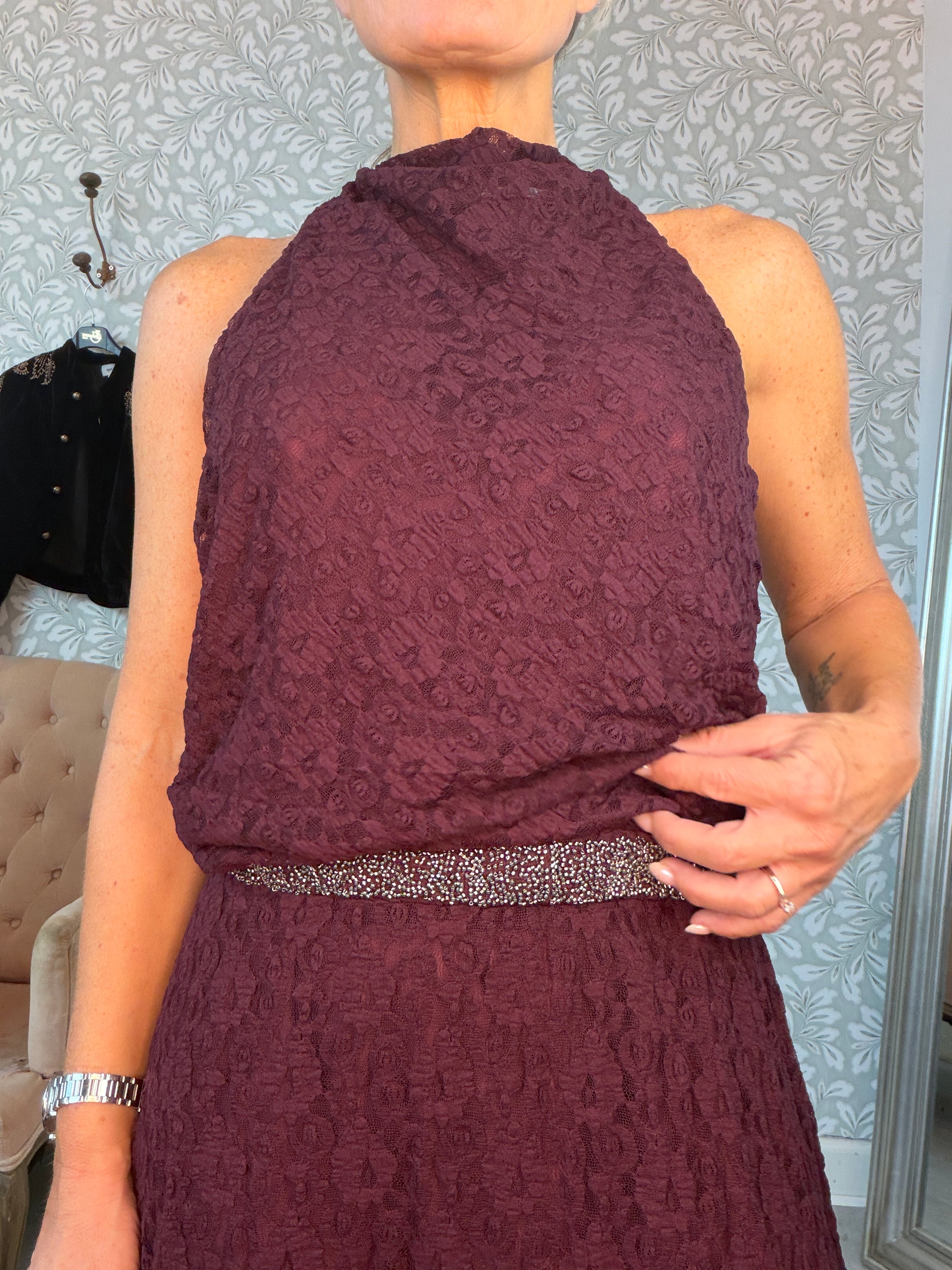 Diana dress bordeaux