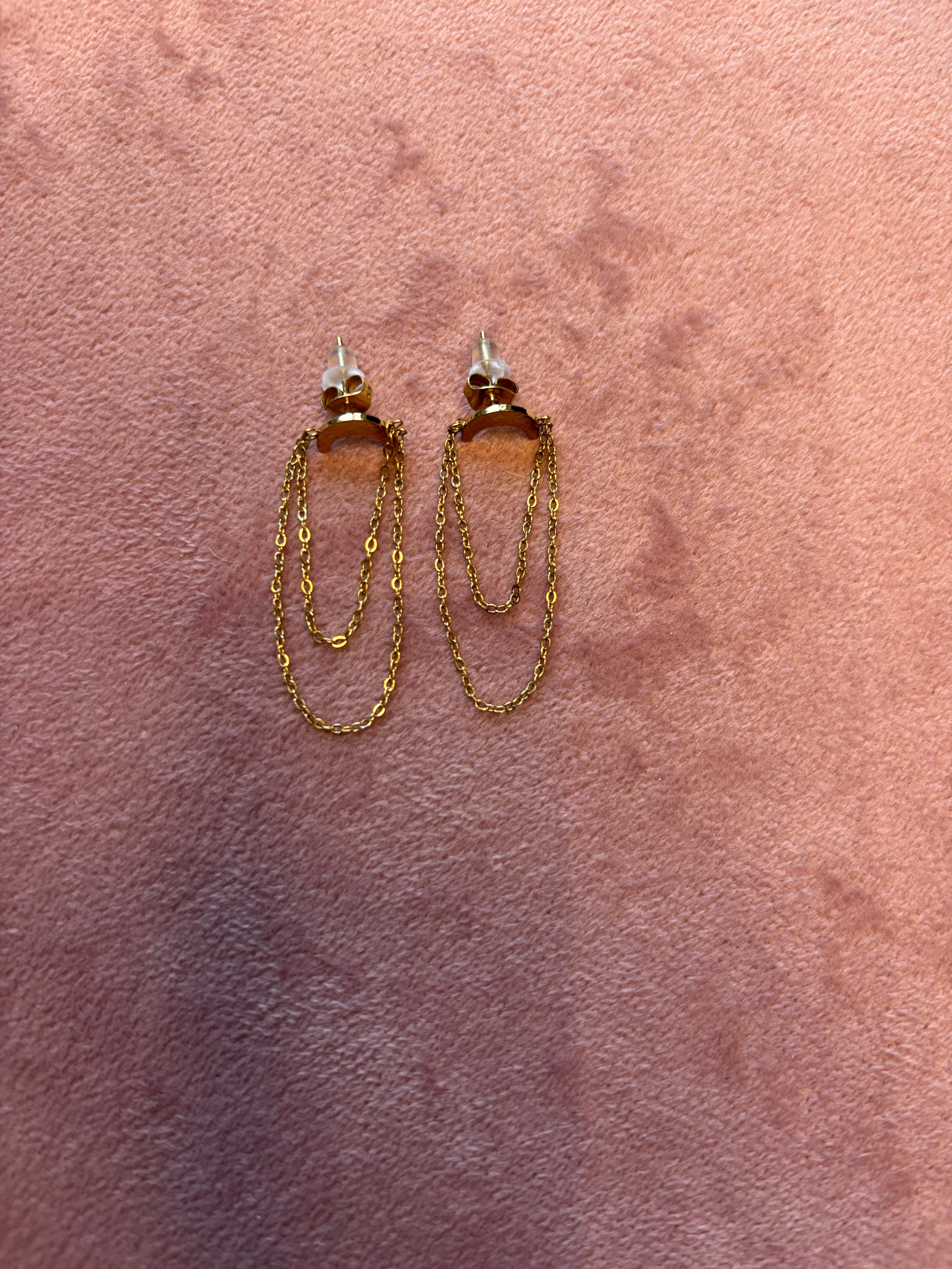 Moon earrings