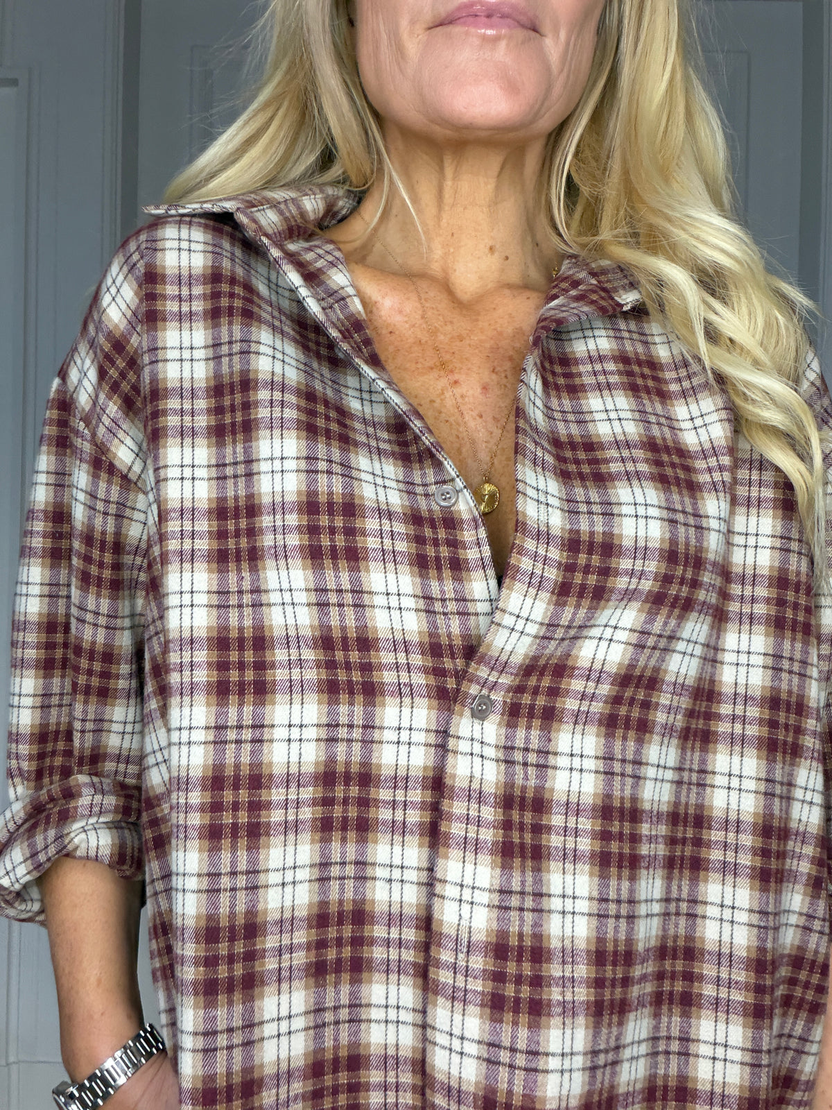 Sarah Shirt bordeaux