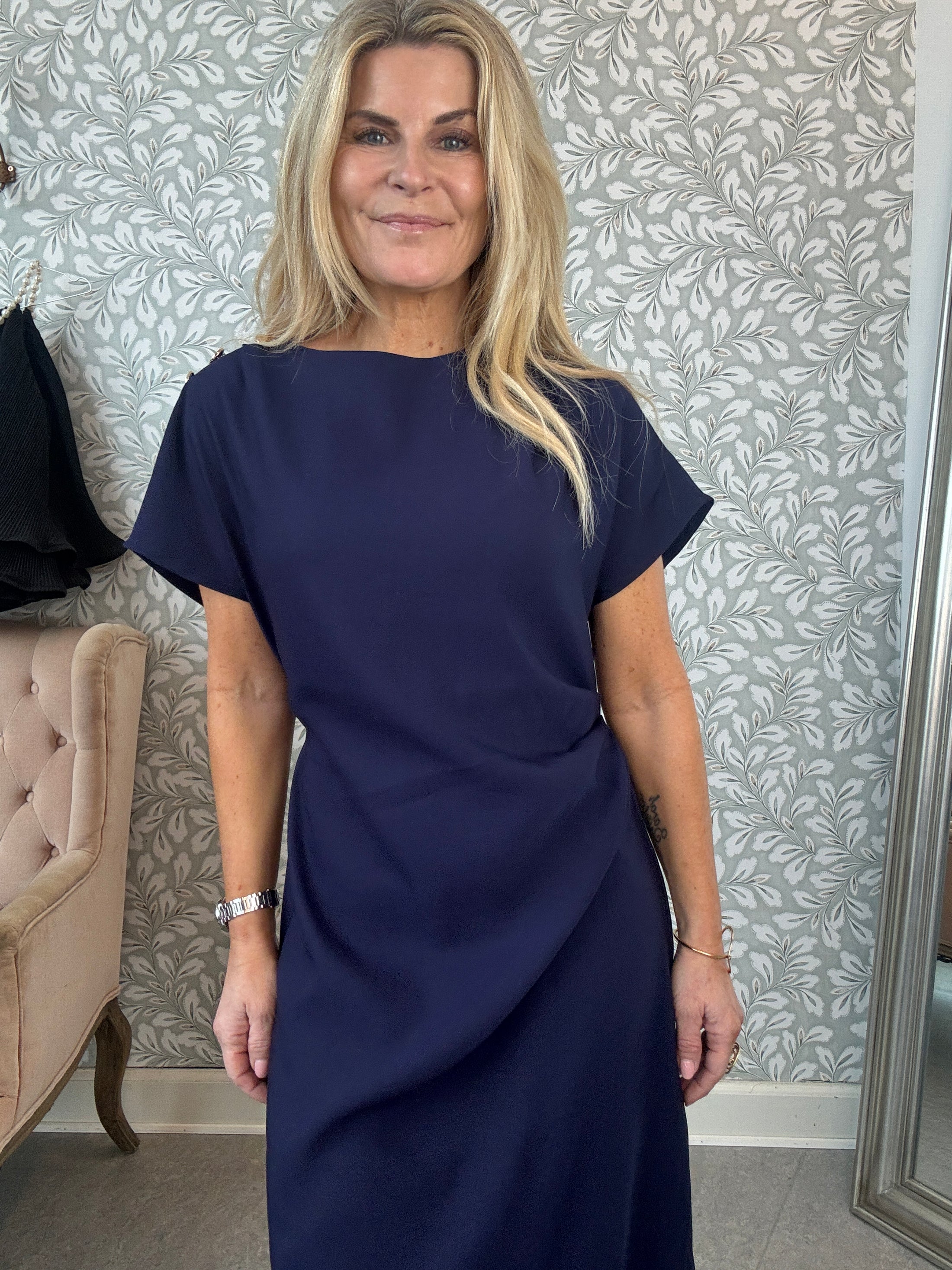 Mali dress navy