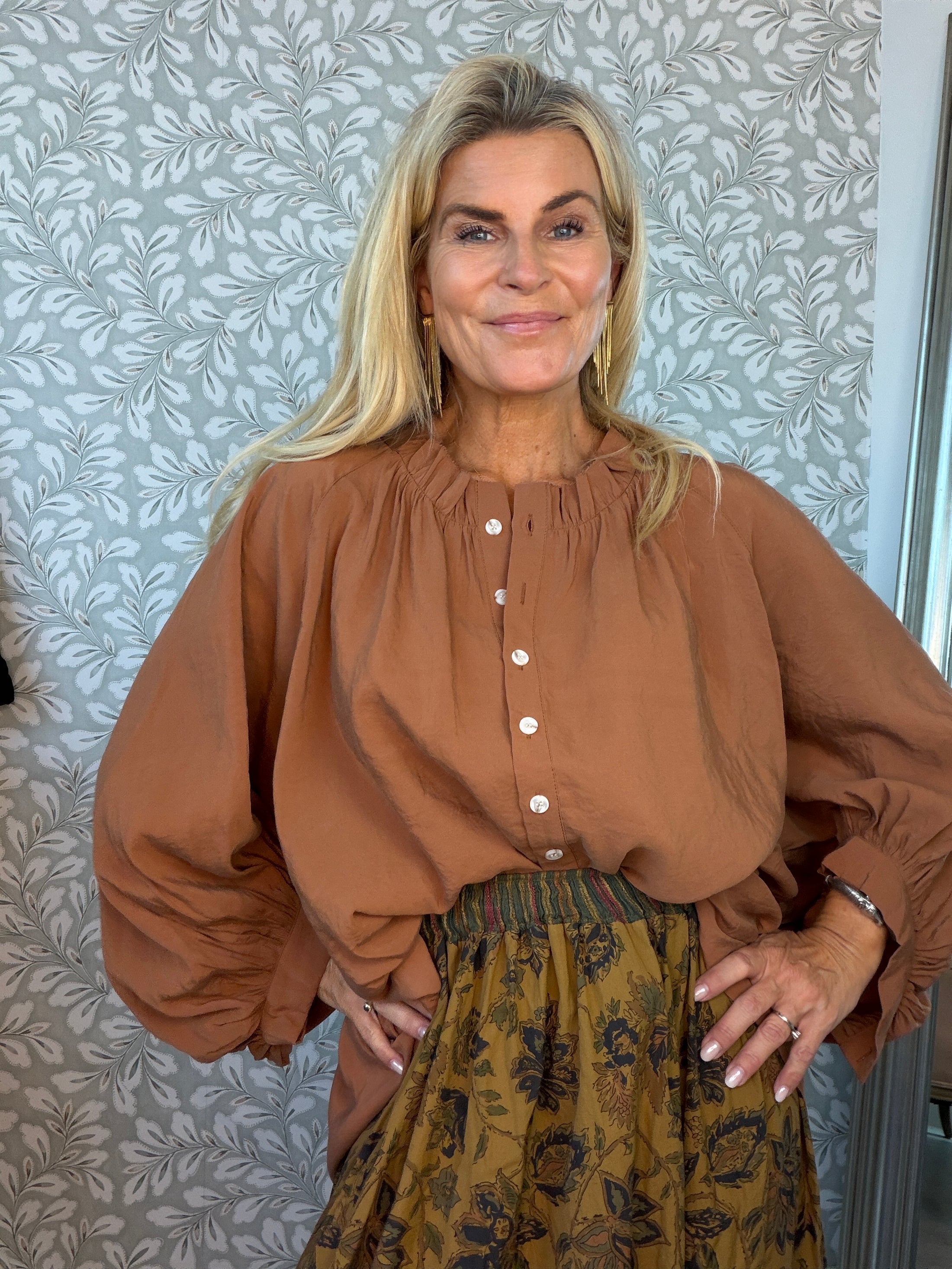 Vilda Shirt Brown