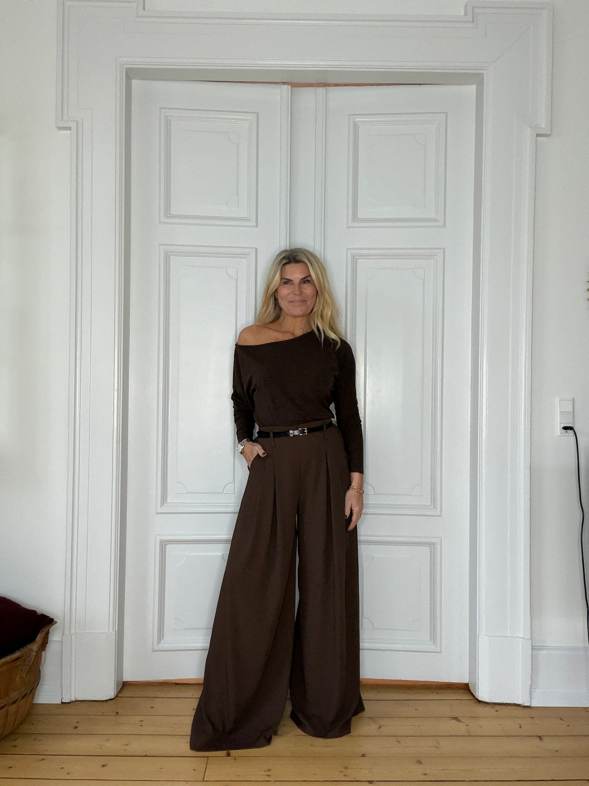 Lila pants Brown