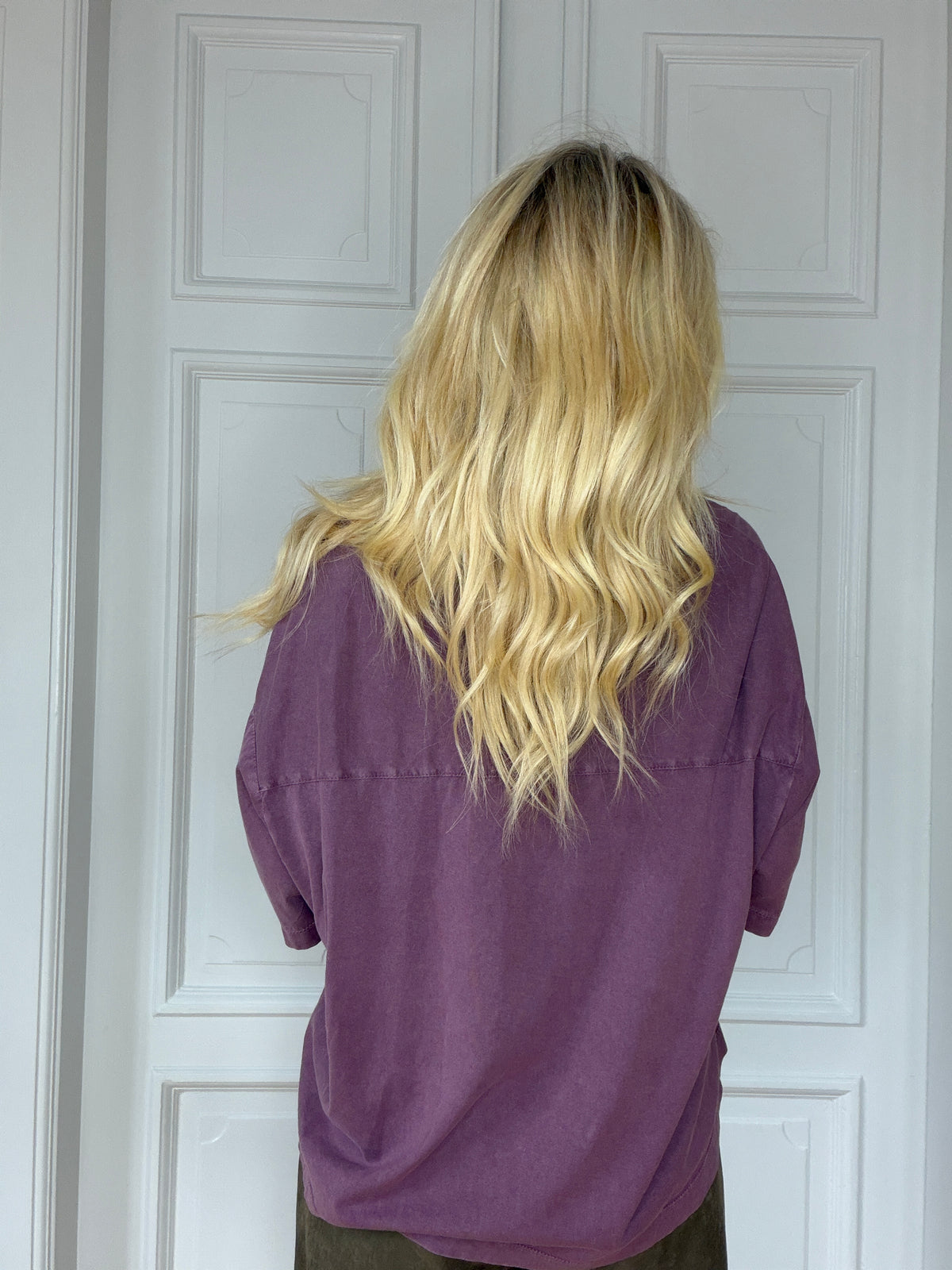Paula t-shirt Dusty purple