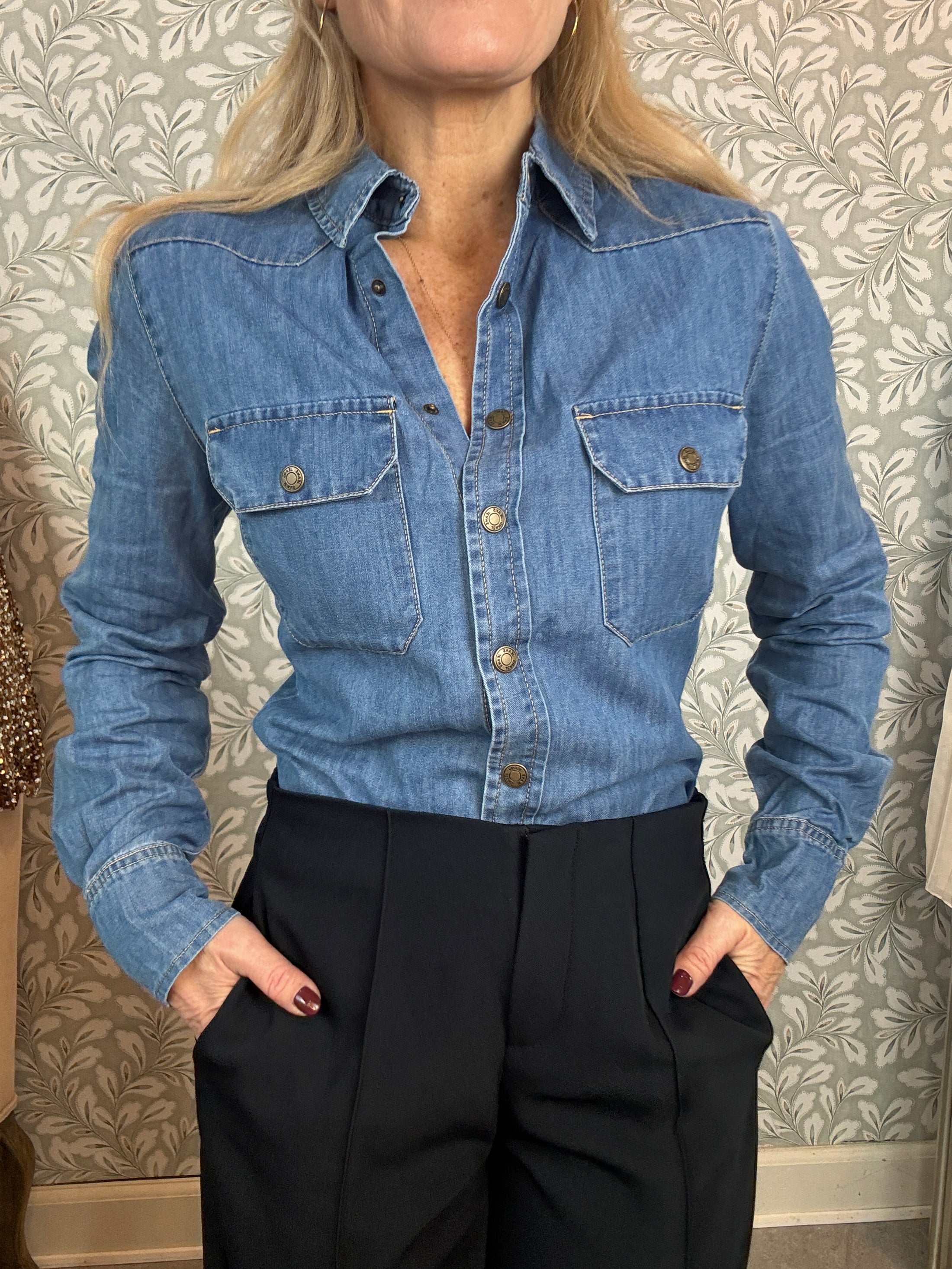 Naya denimshirt blue