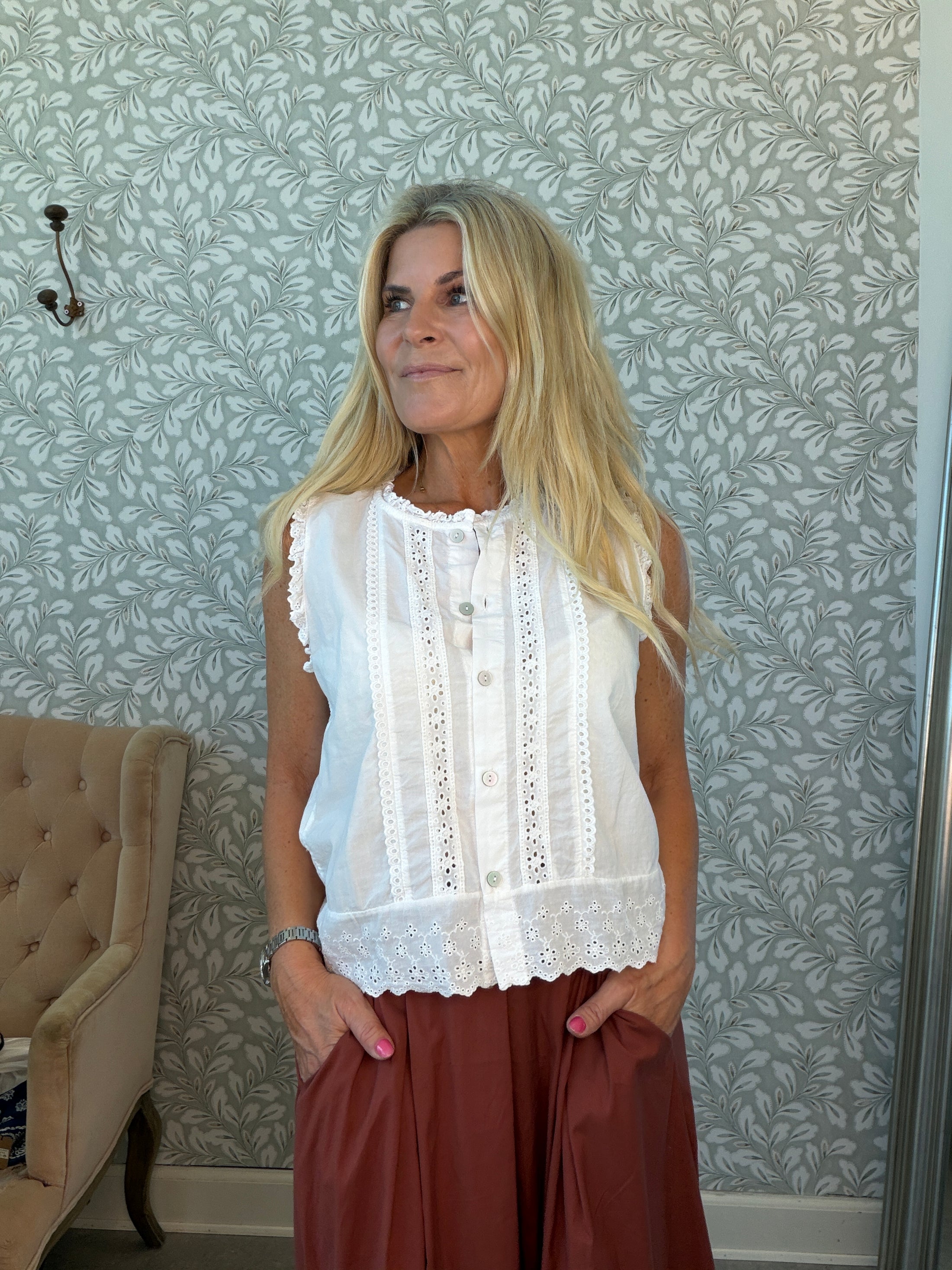 Lisa Blouse White