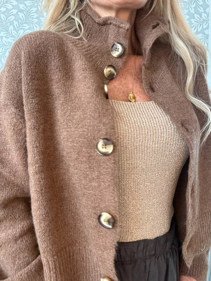 Lake Cardigan Brown
