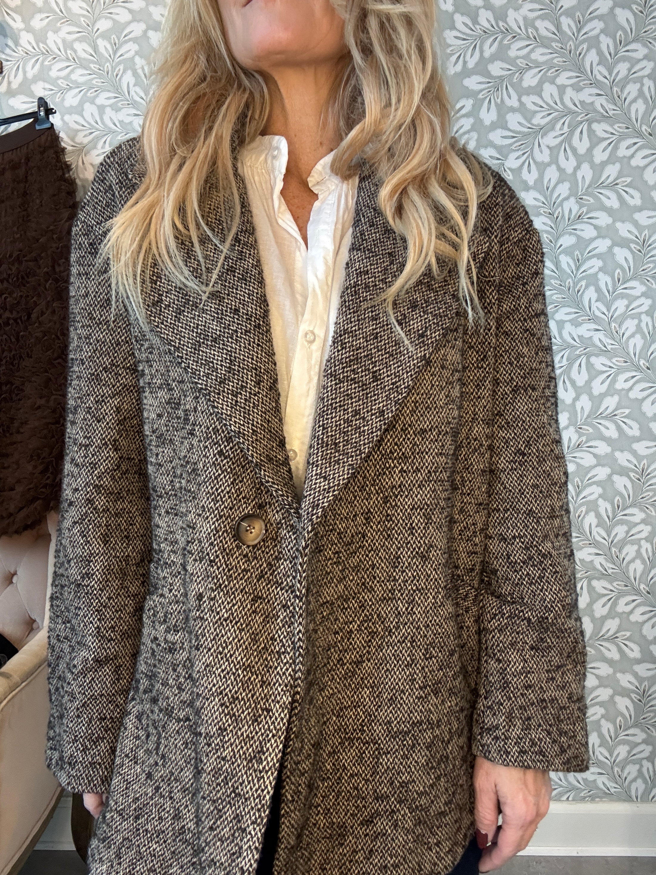 Isabel Coat Black
