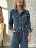 Load image into Gallery viewer, Retro denim jumpsuit
