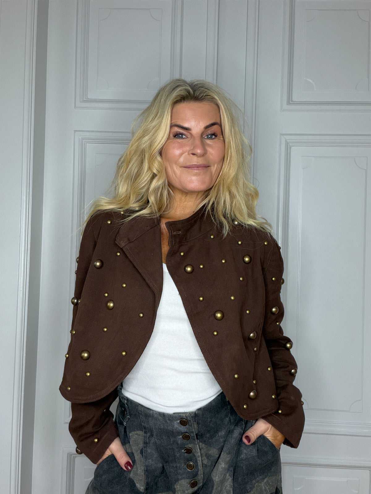Celina jacket Brown