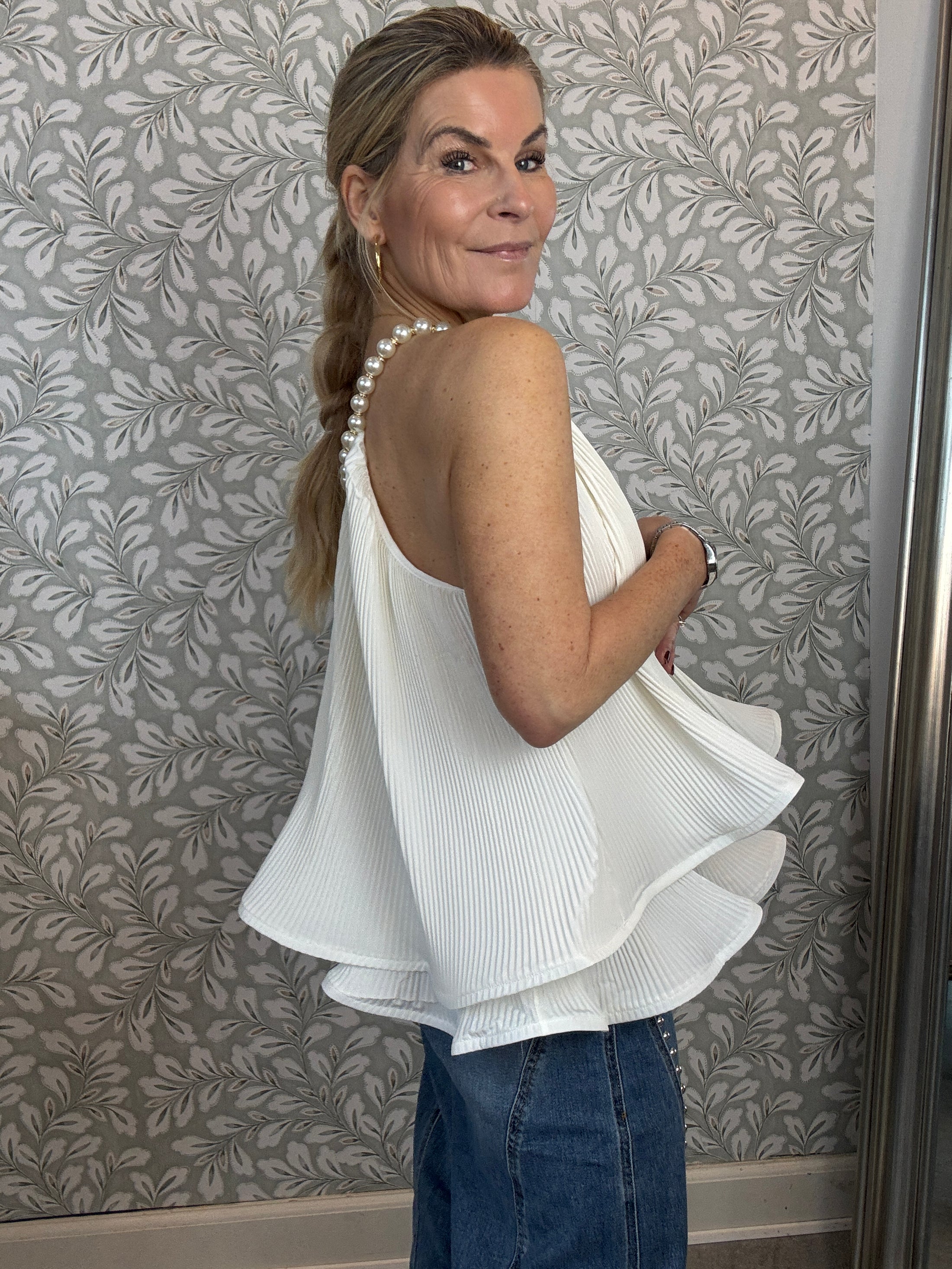 Pearl top White