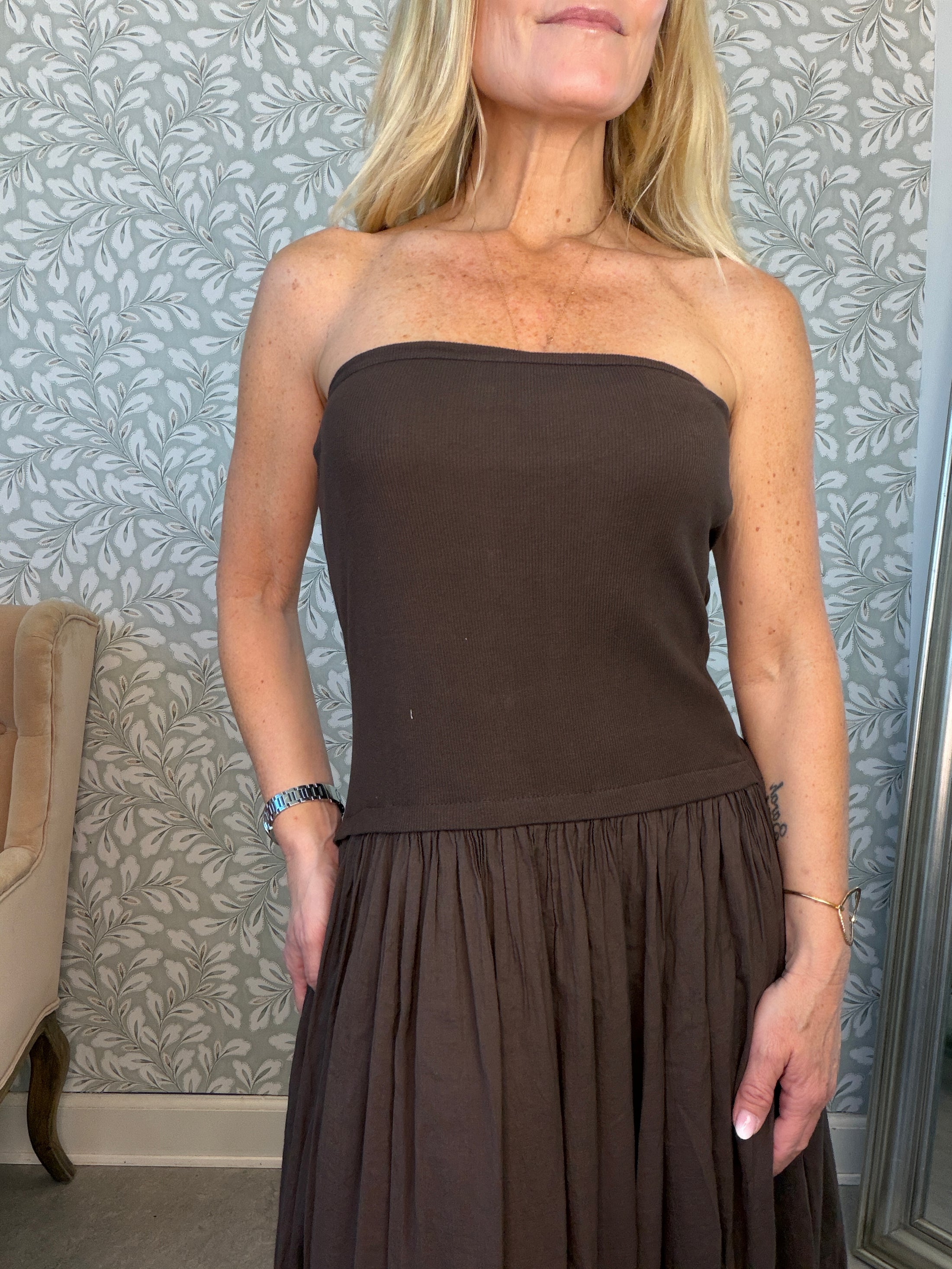 Milan dress choko