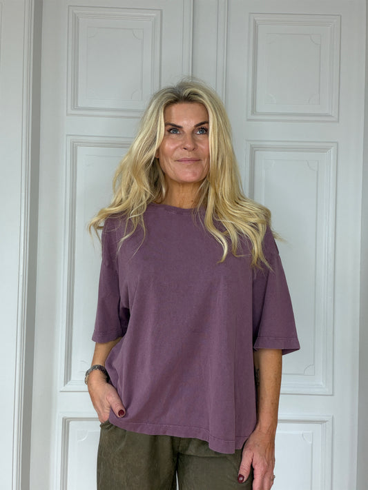 Paula t-shirt Dusty purple