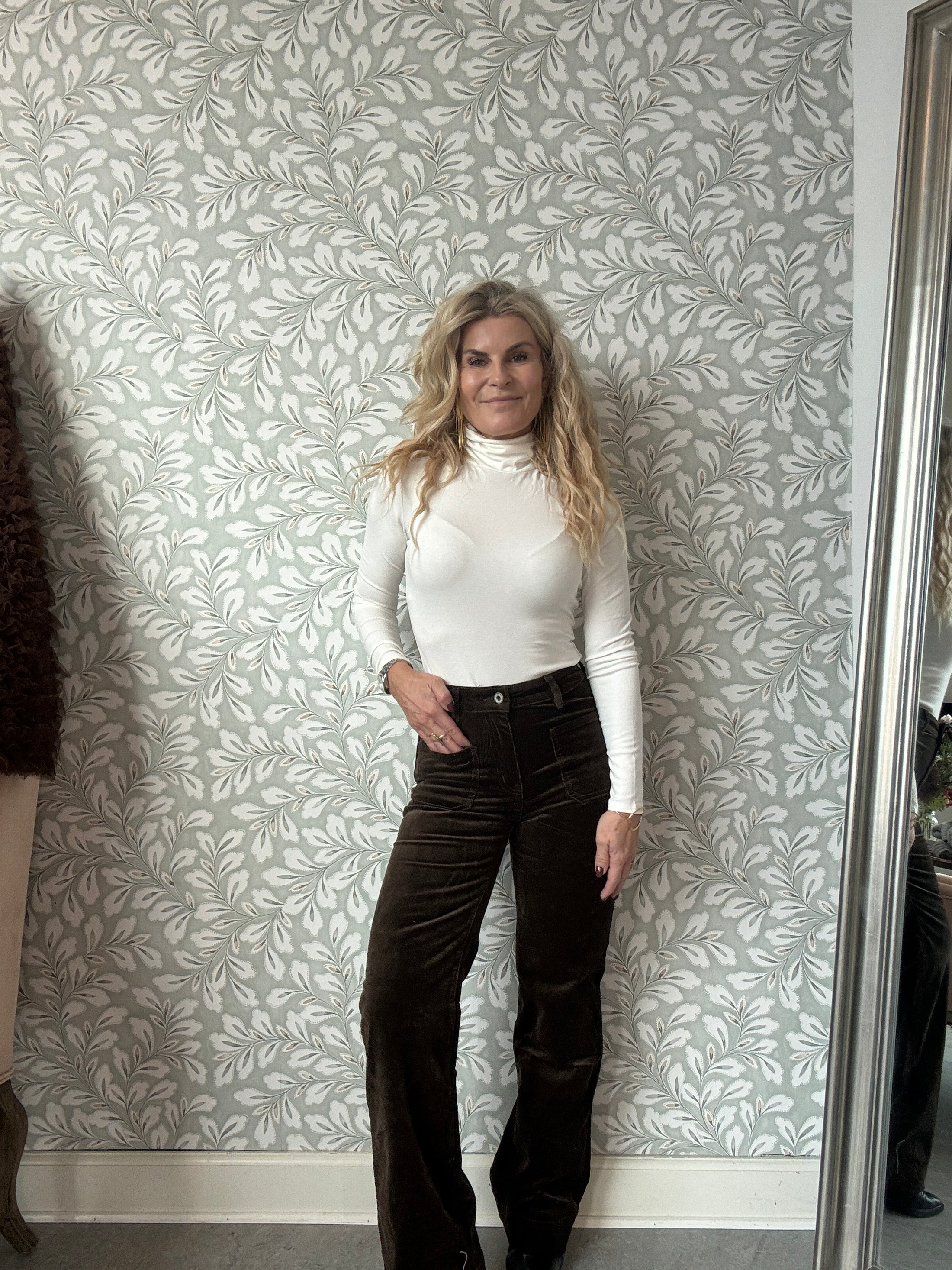 Pocket pants Velvet Brown