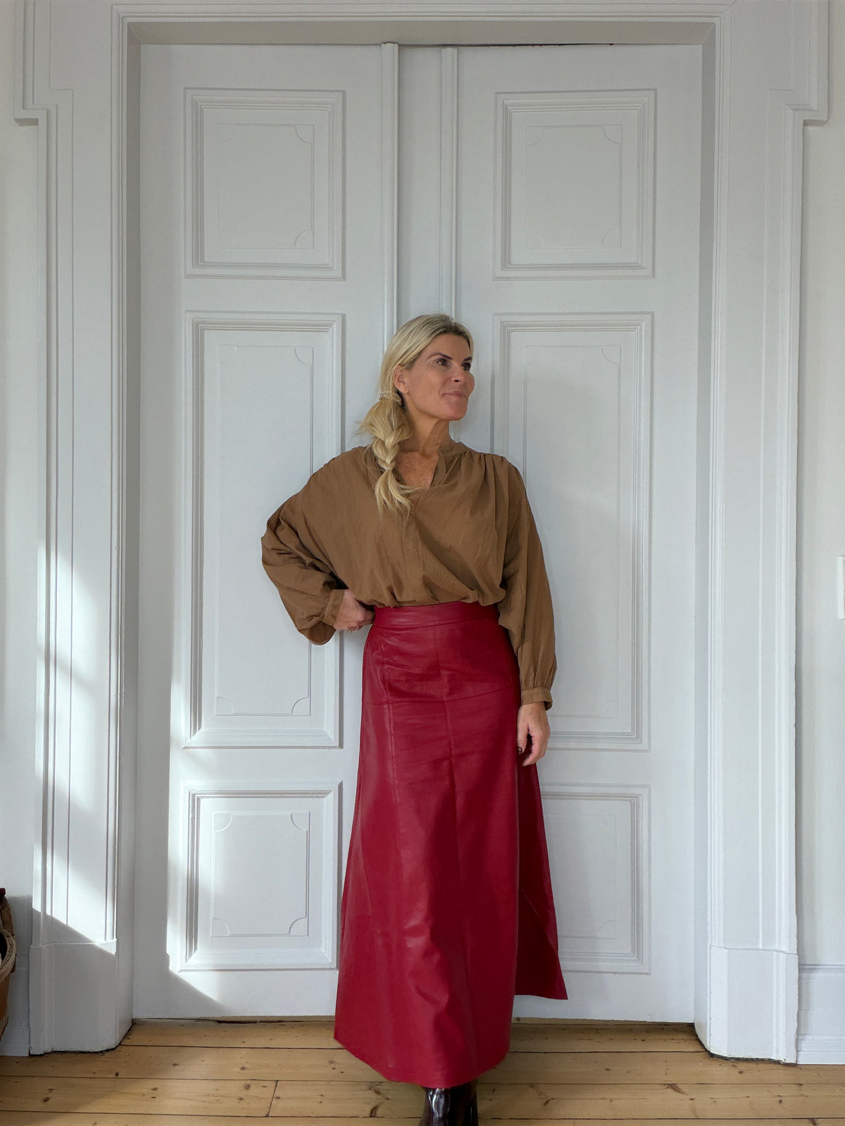 Jila Skirt red