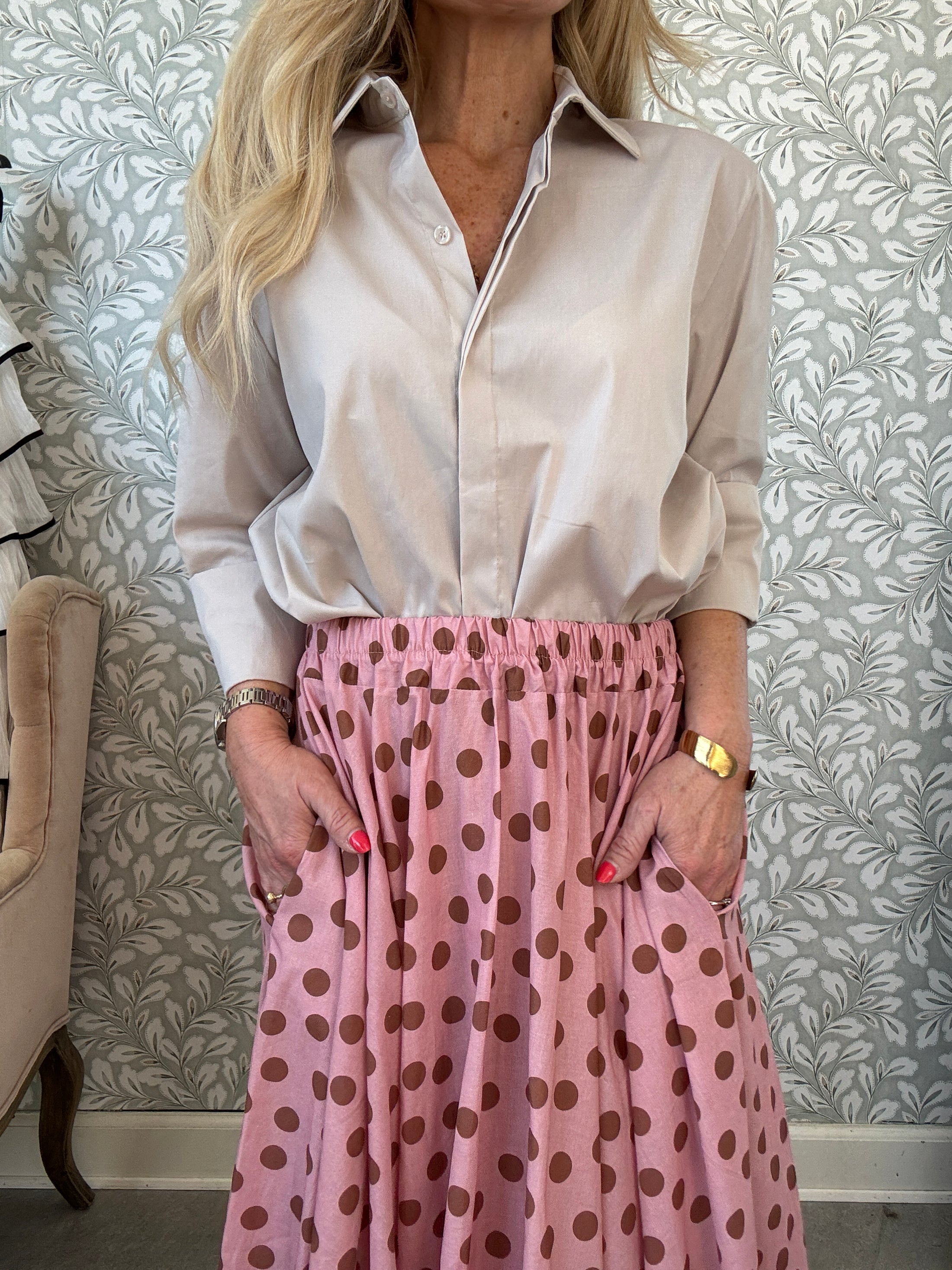 Trish Skirt Rose
