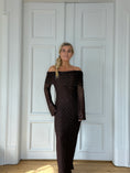 Load image into Gallery viewer, Paula dress Brown
