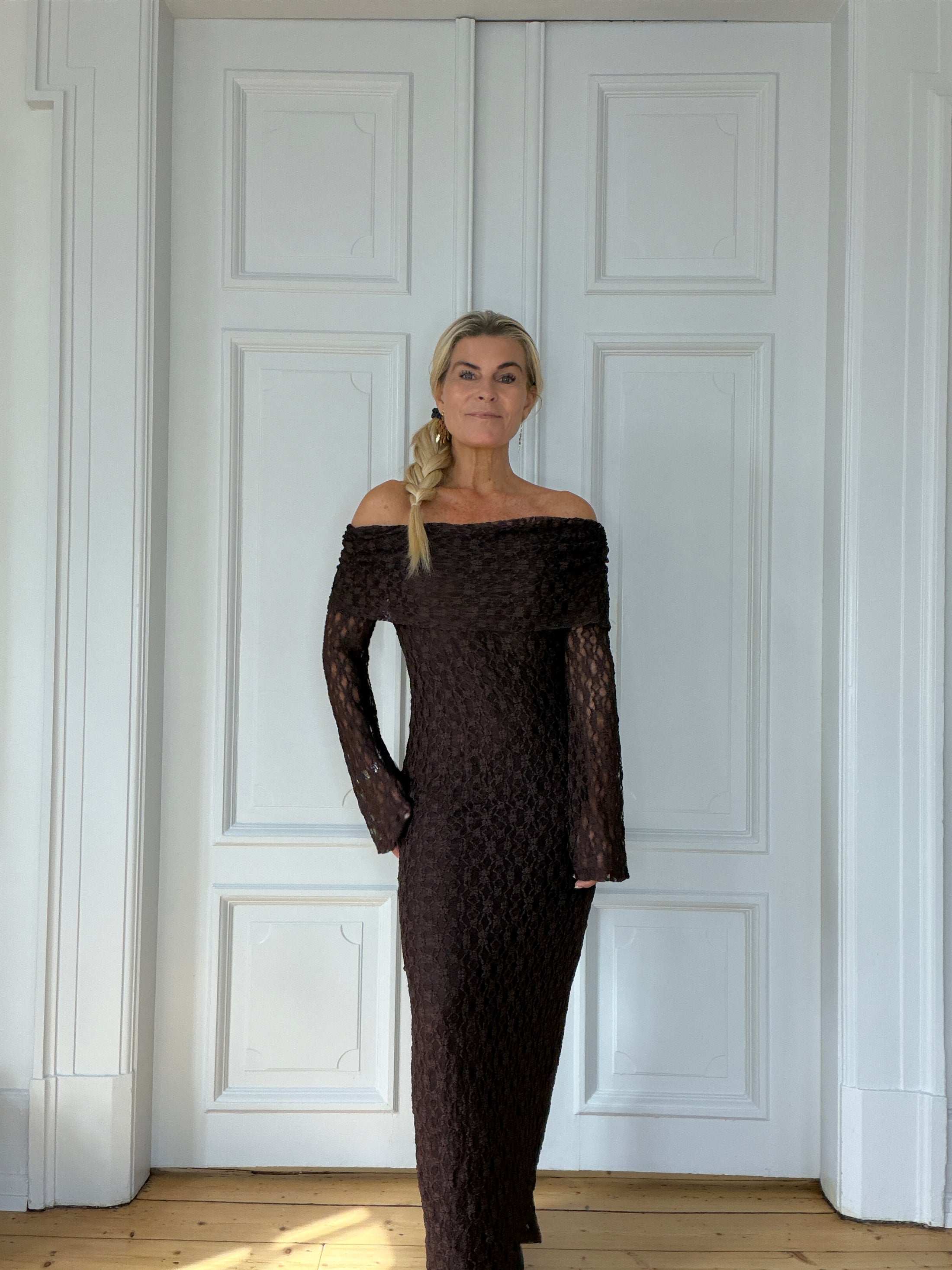 Paula dress Brown