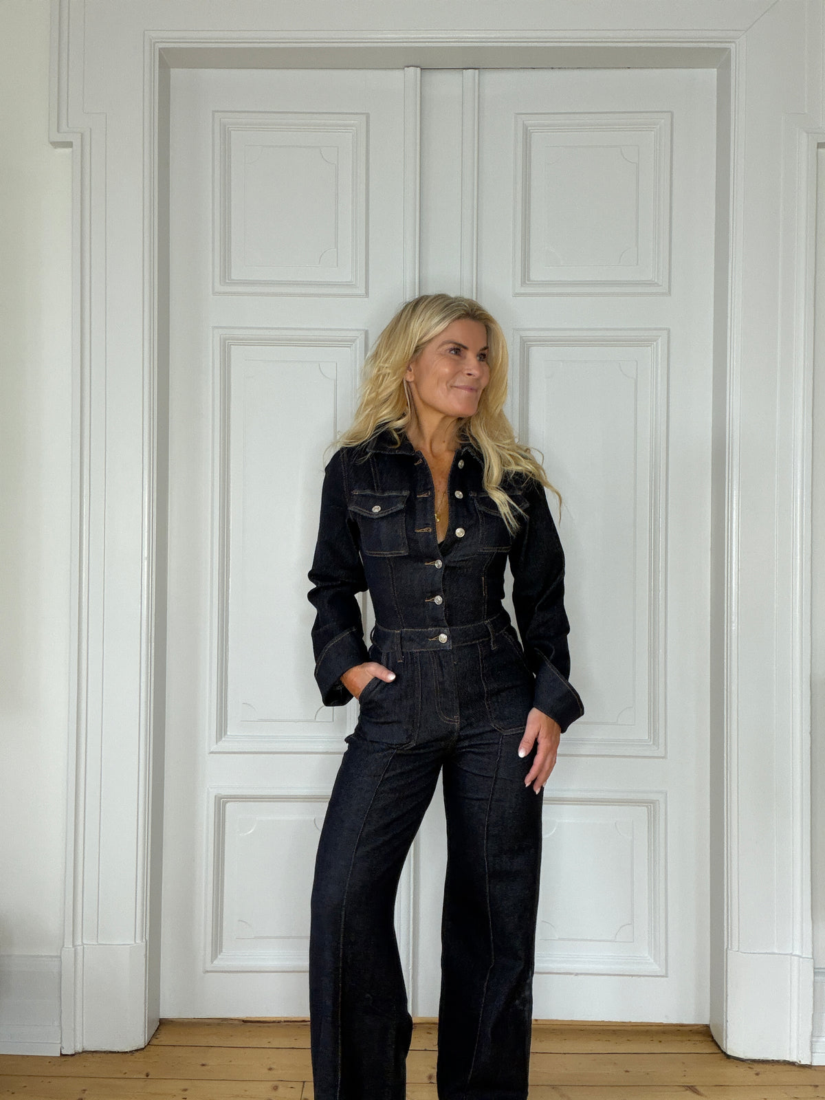 Disa denim jumpsuit