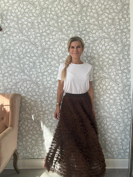 Tyra Skirt Brown