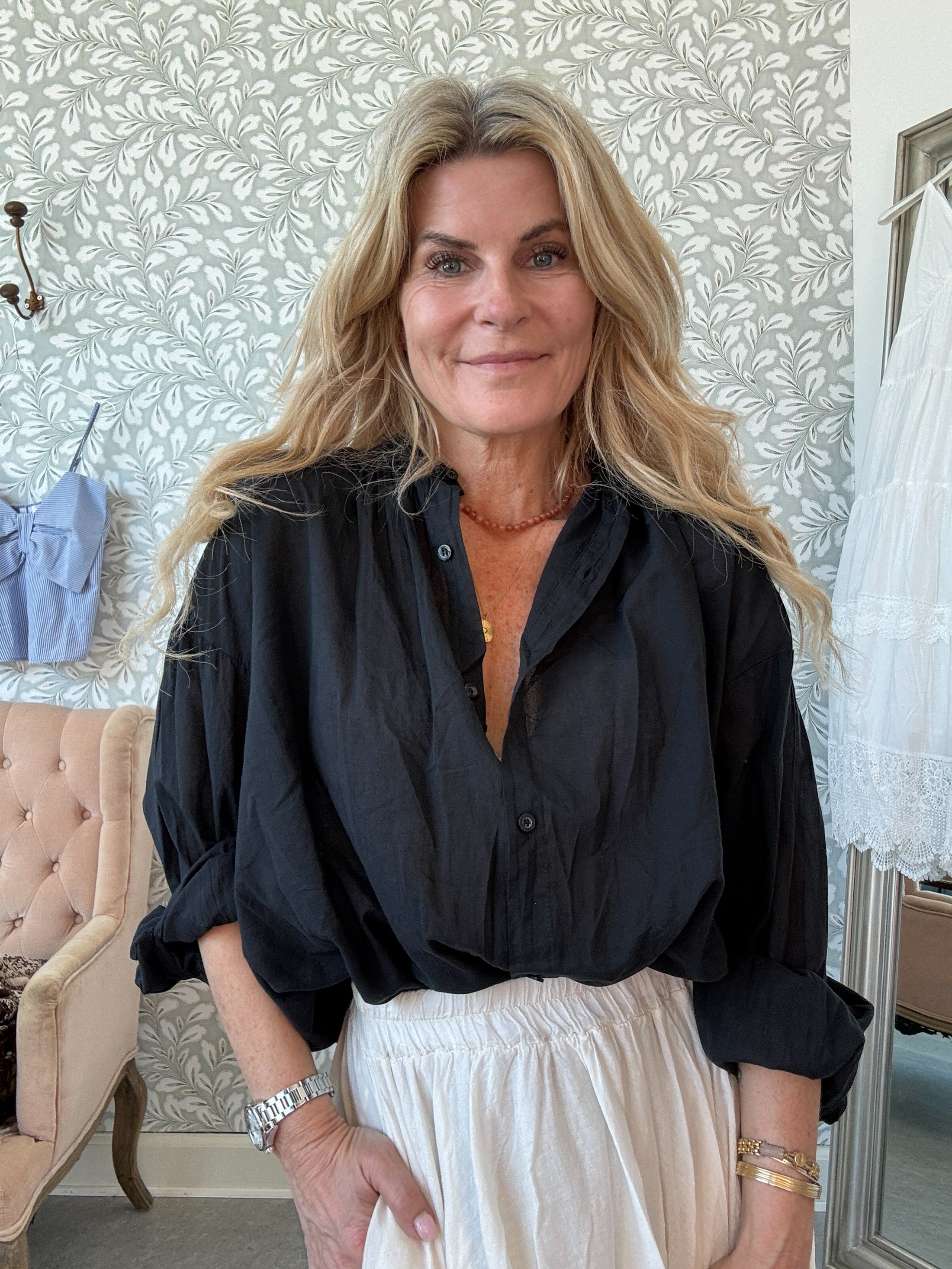 Boho Shirt Black