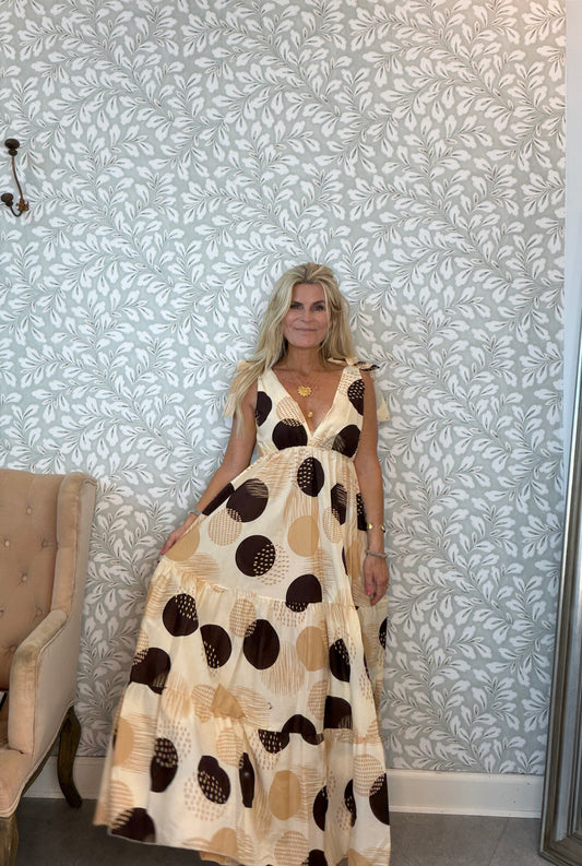 Sila dress Brown
