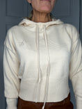 Load image into Gallery viewer, Knit hoodie Offwhite
