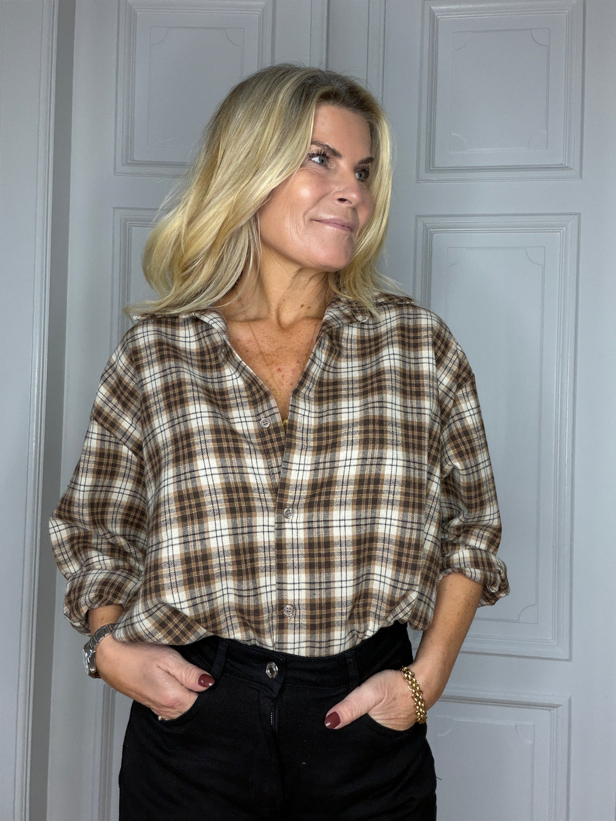 Sarah Shirt Brown