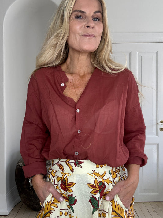 Lea shirt bordeaux