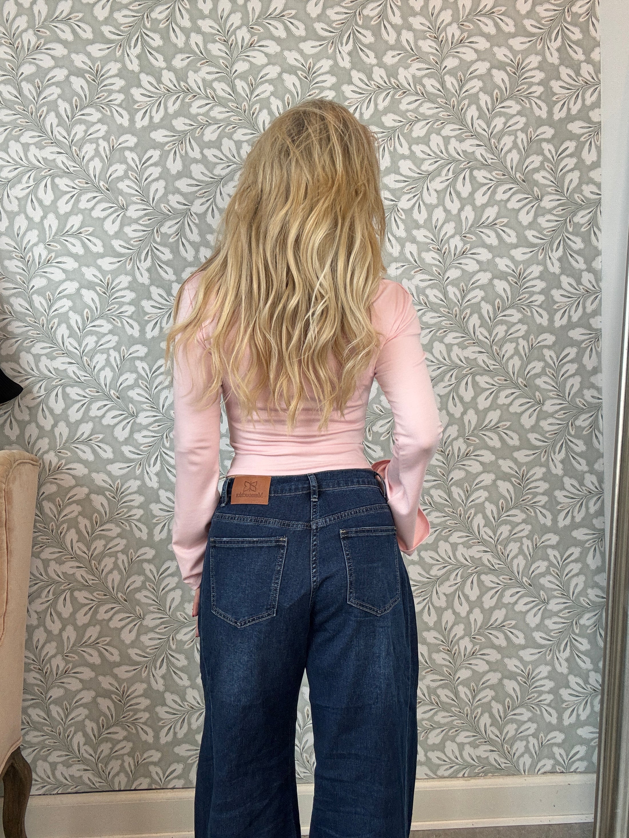 Loose fit jeans Dark Blue