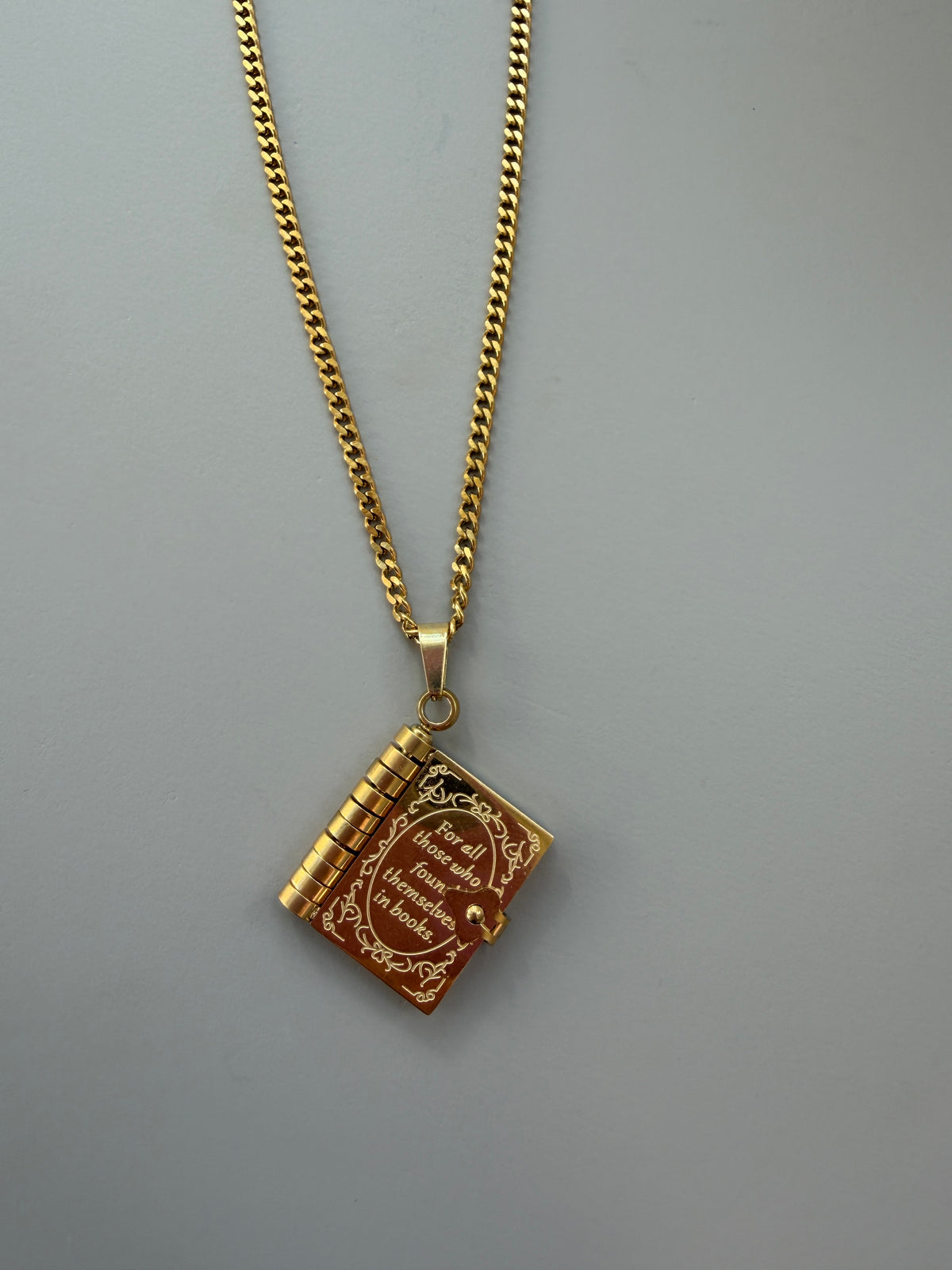 Book Necklace