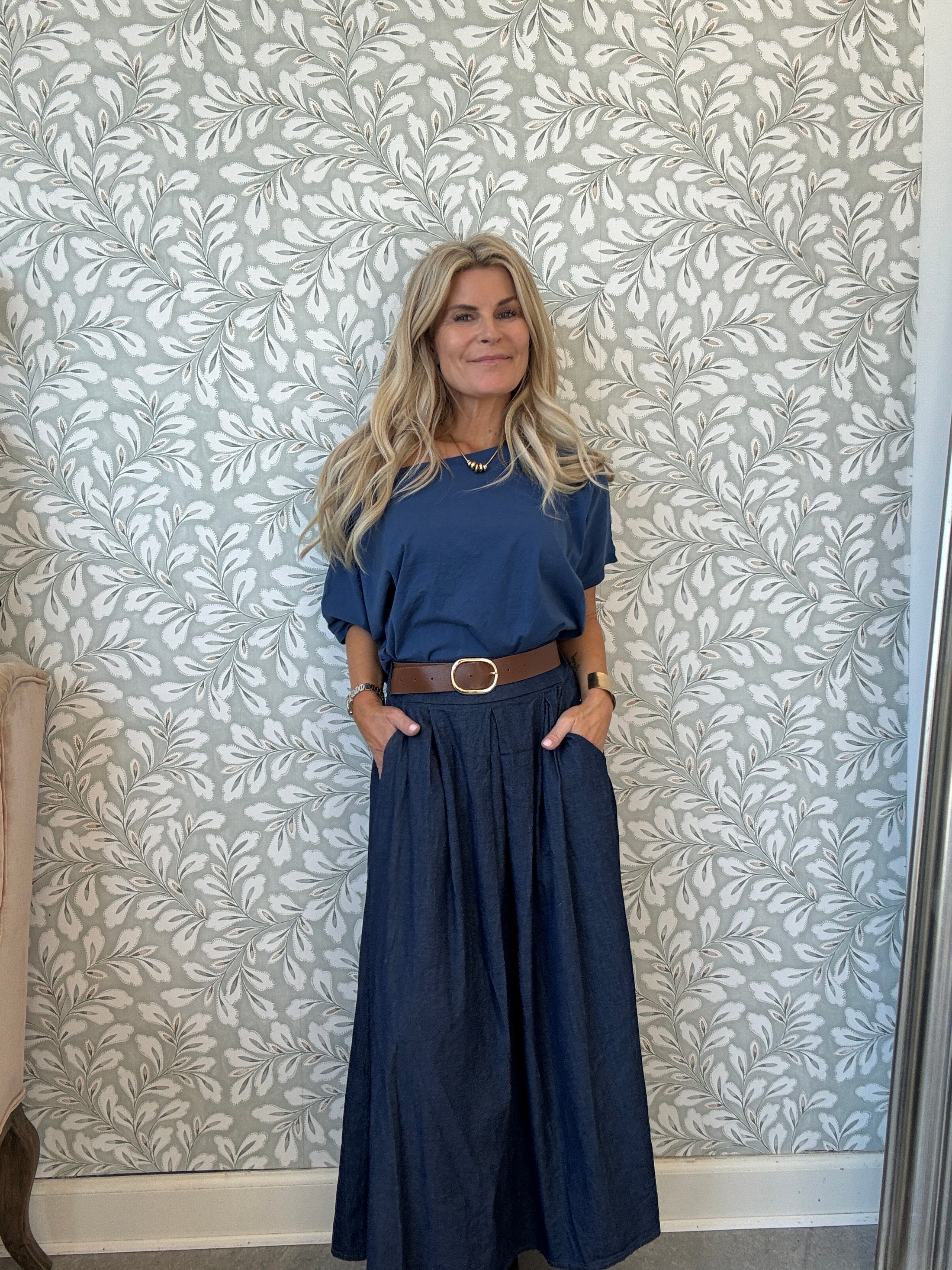 Soft Denimskirt Blue