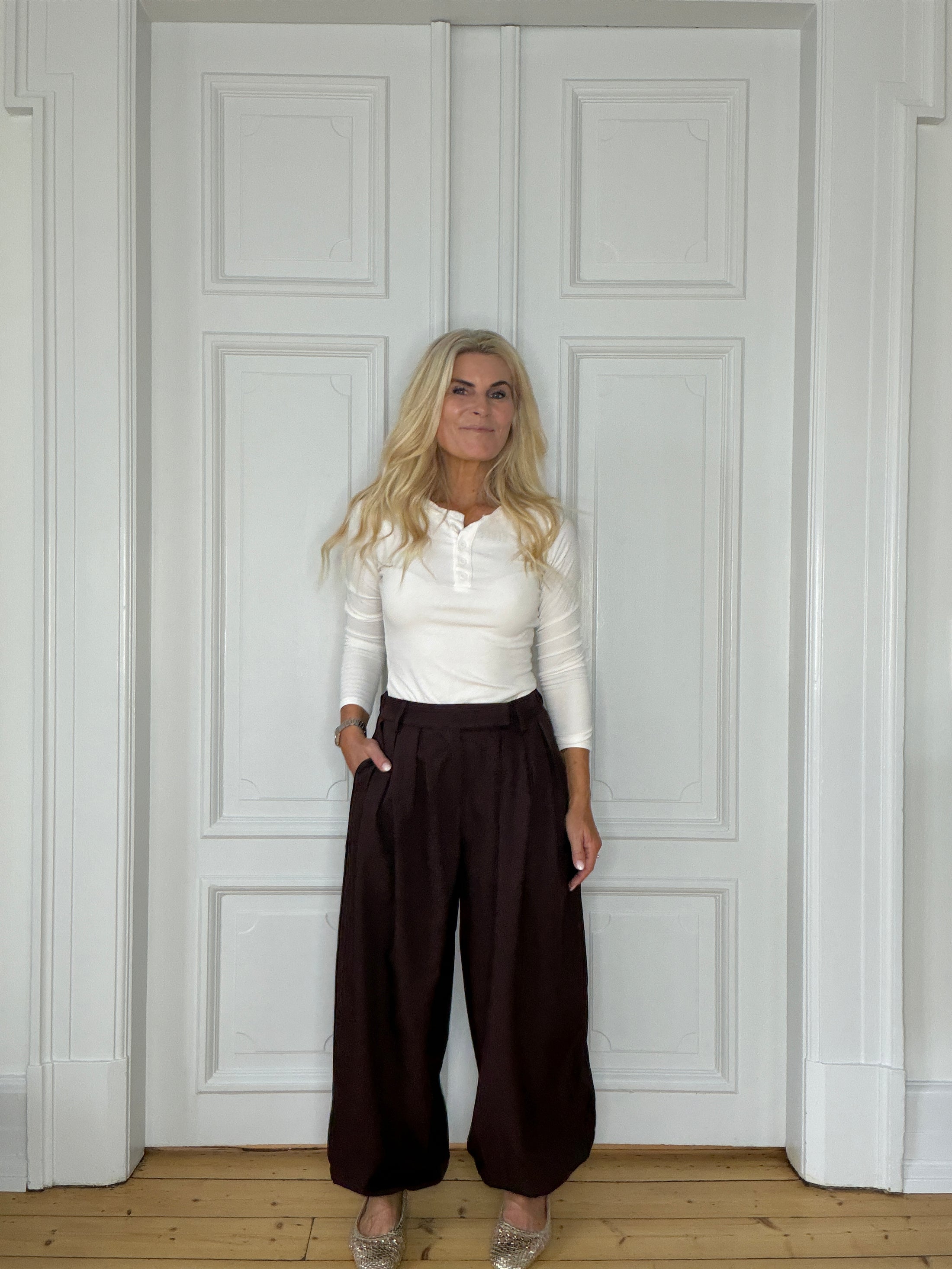 Kate pants plum