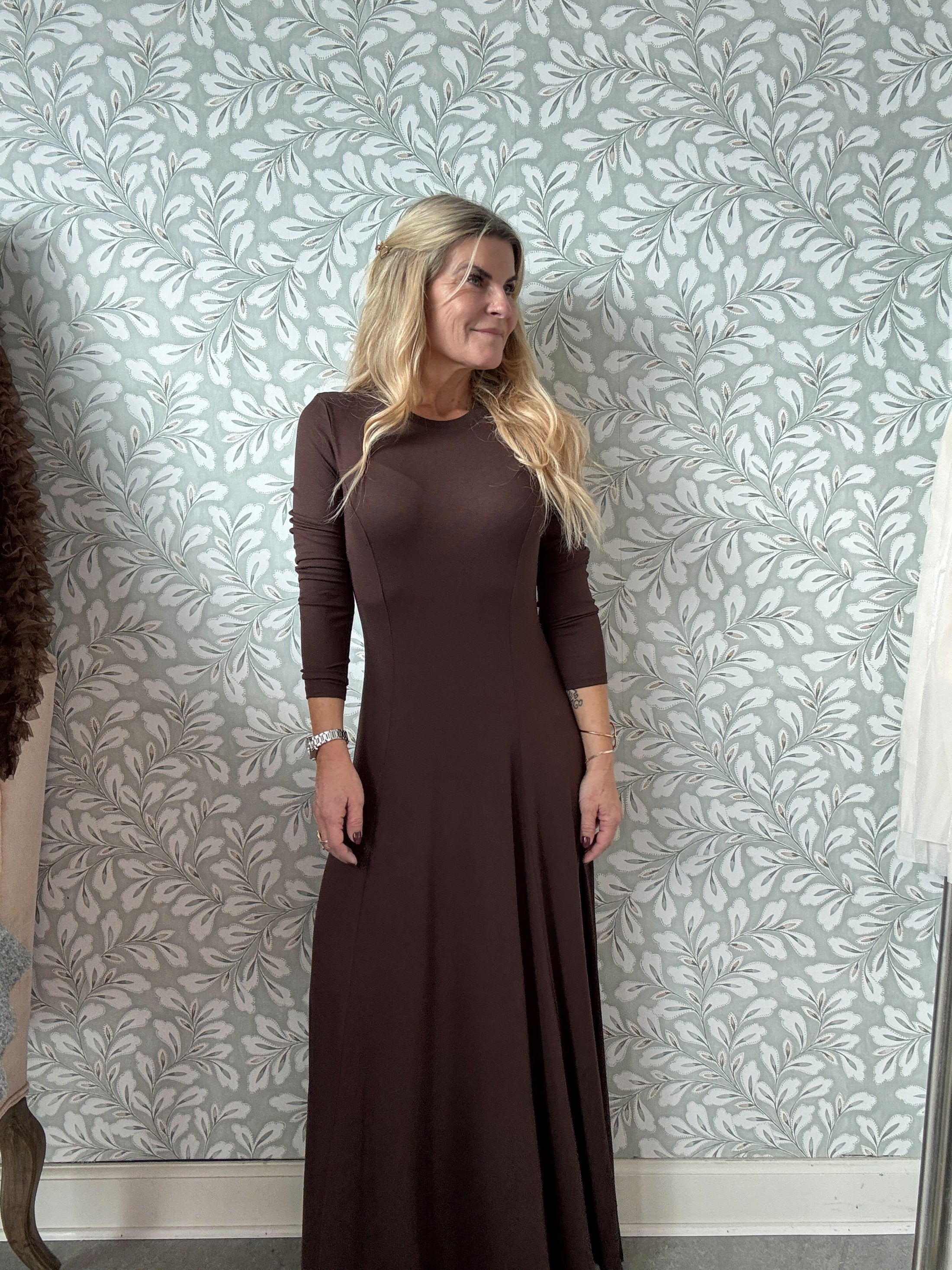 Joy dress Brown