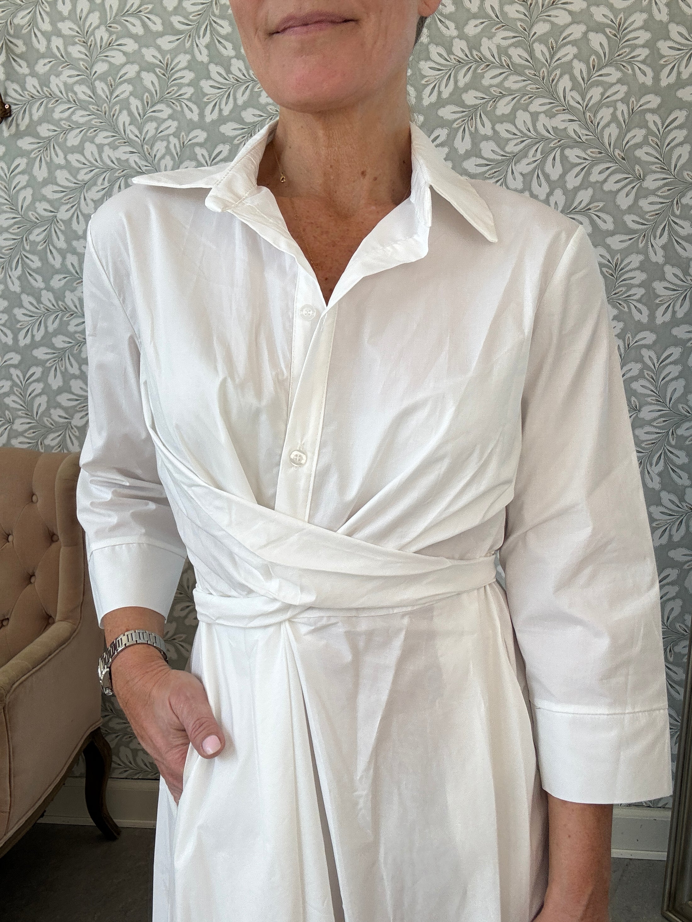Shirtdress White
