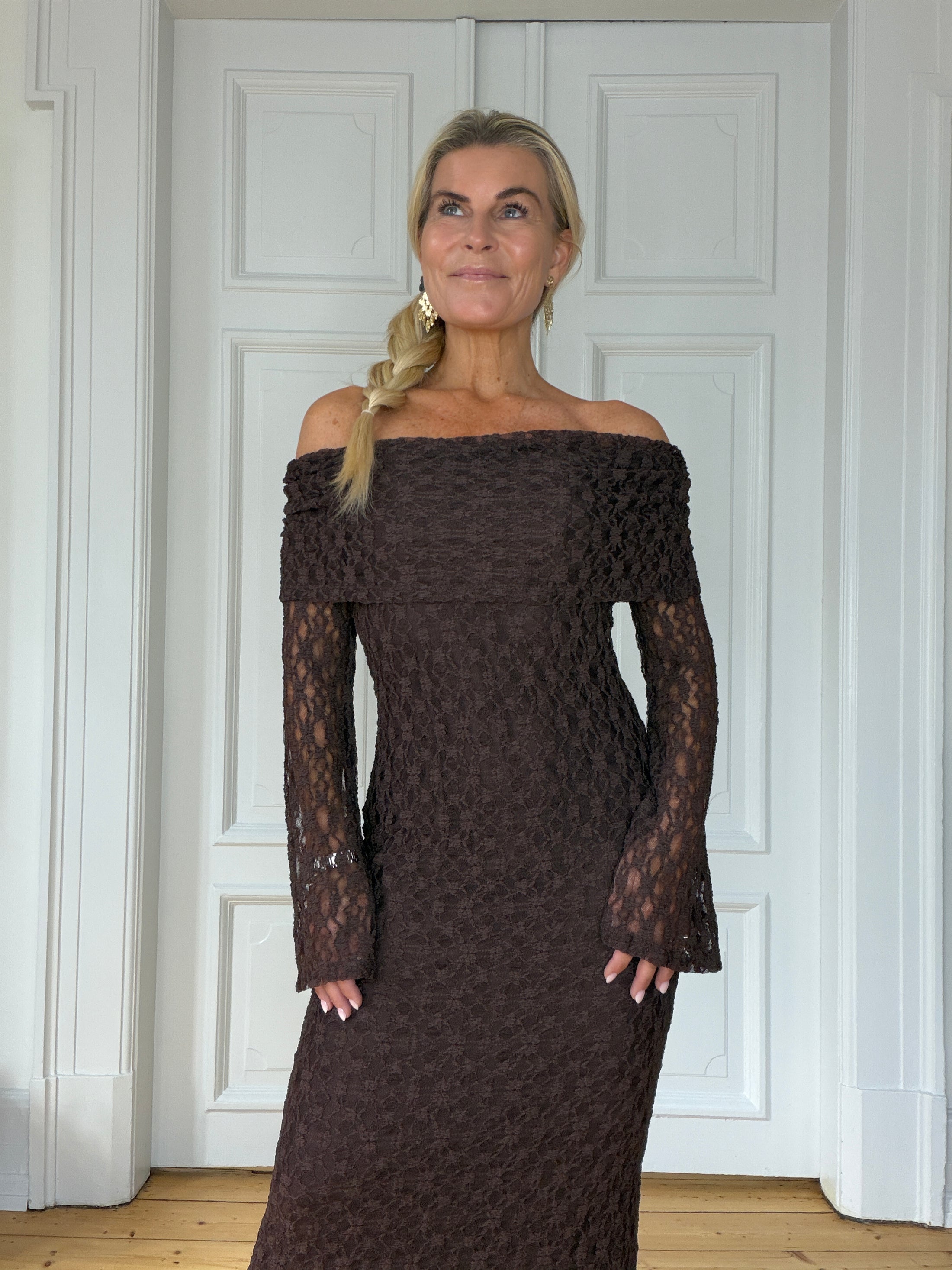 Paula dress Brown