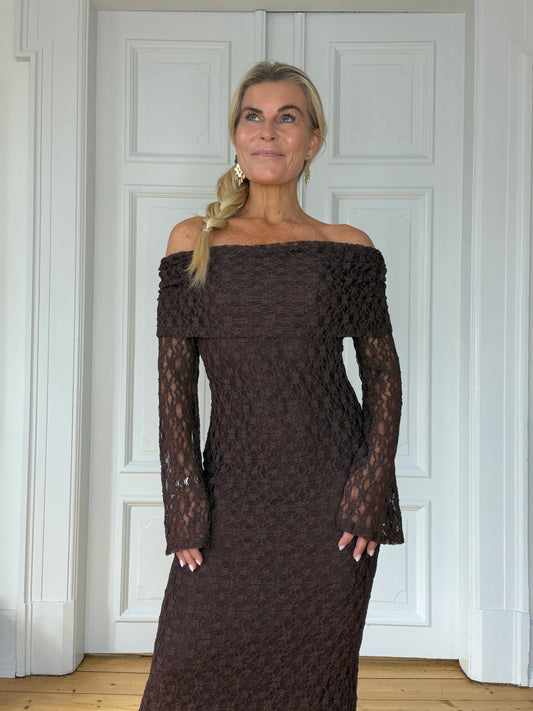 Paula dress Brown